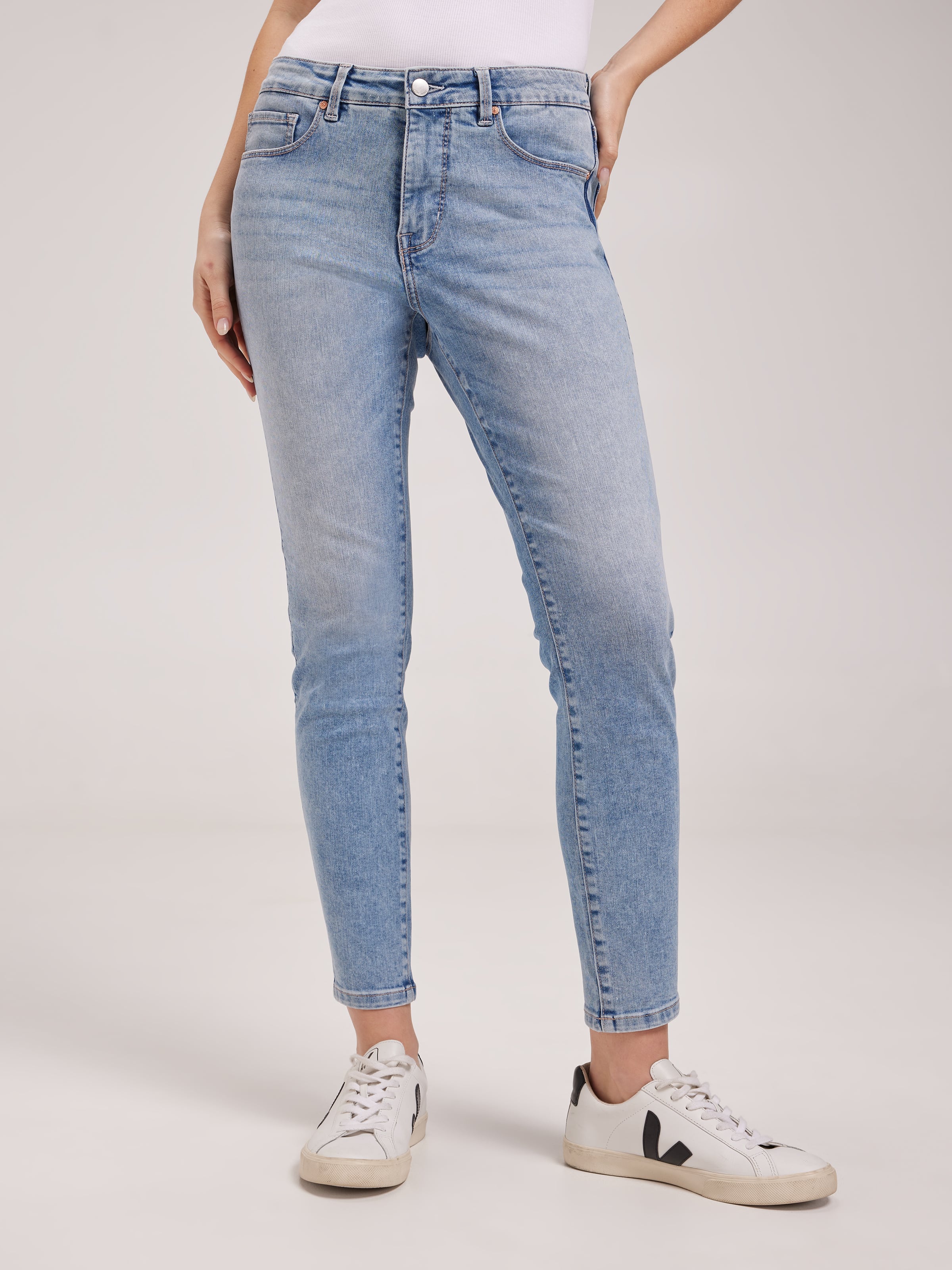 Reformed High Rise Curvy Skinny Ankle Jean