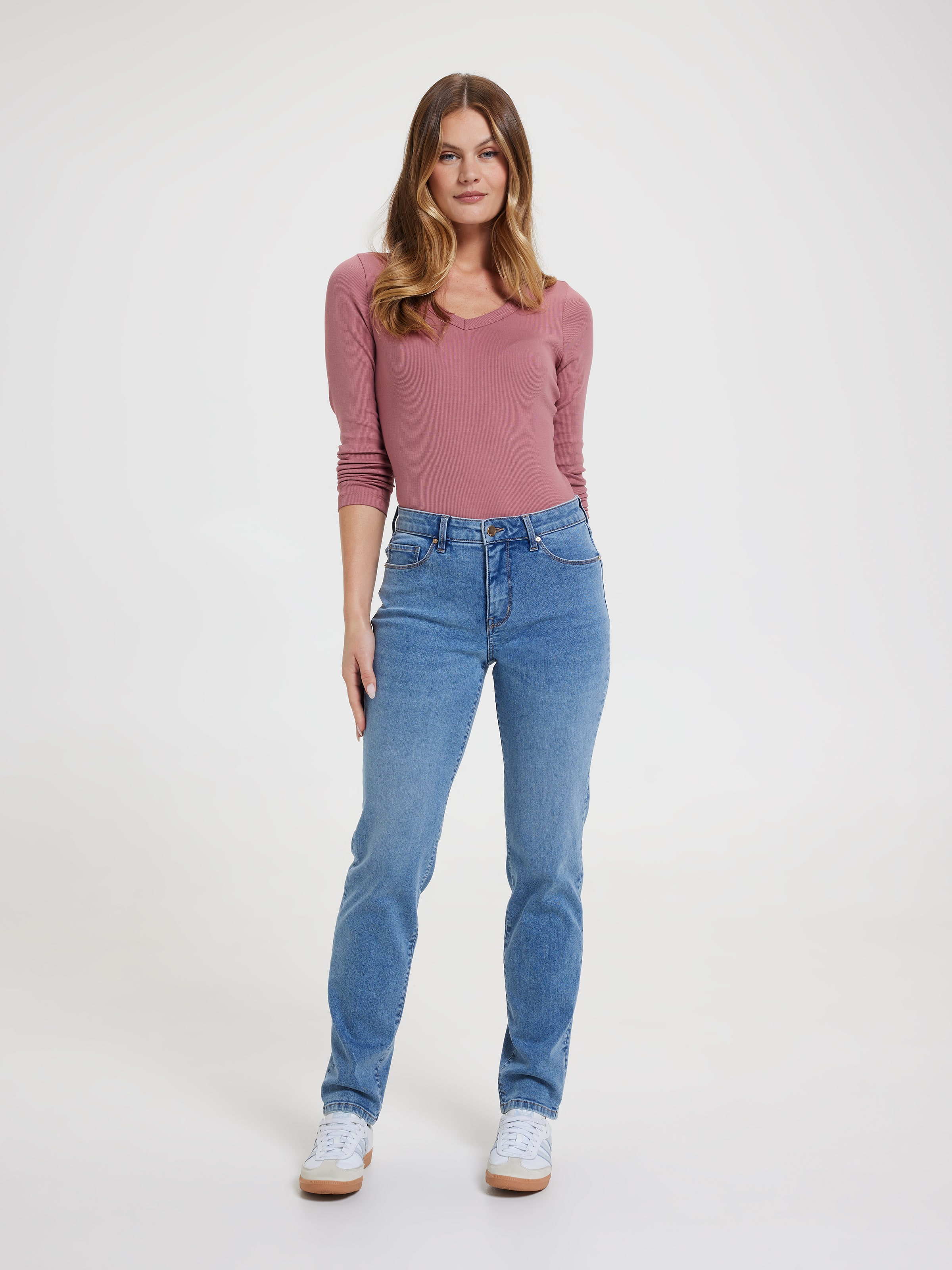 Reformed High Rise Slim Jean