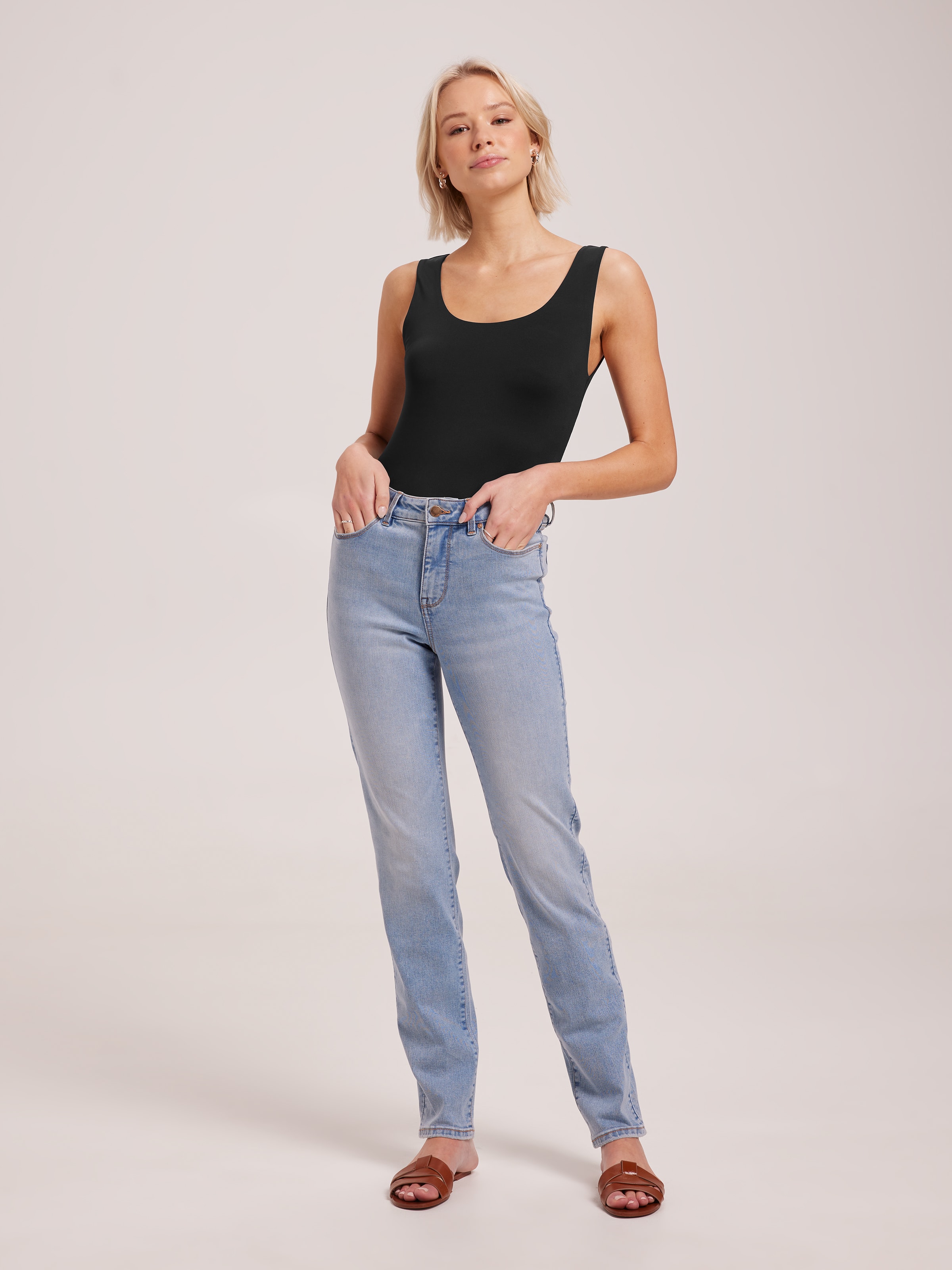 Reformed High Rise Slim Jean