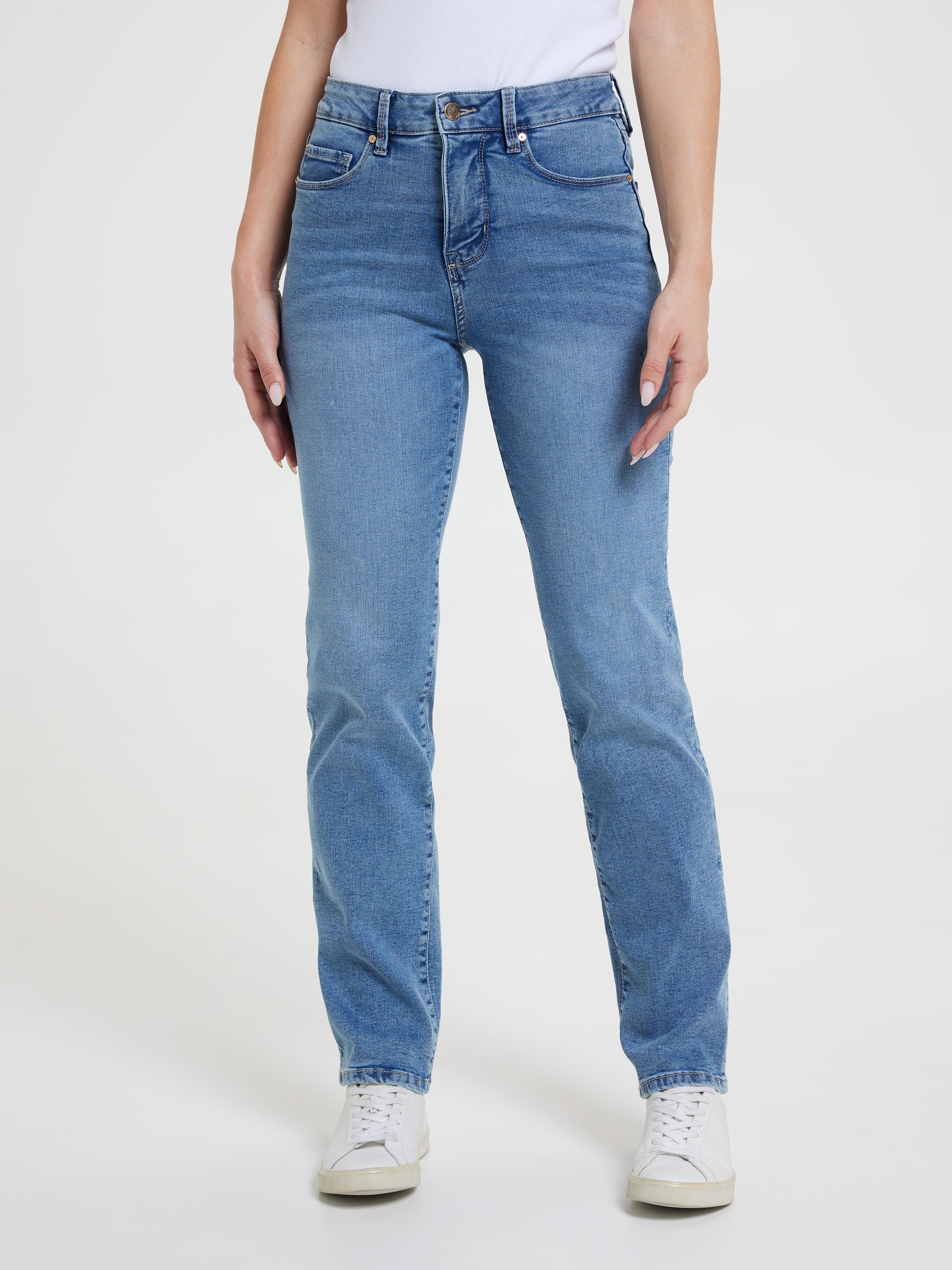 Reformed High Rise Straight Jean