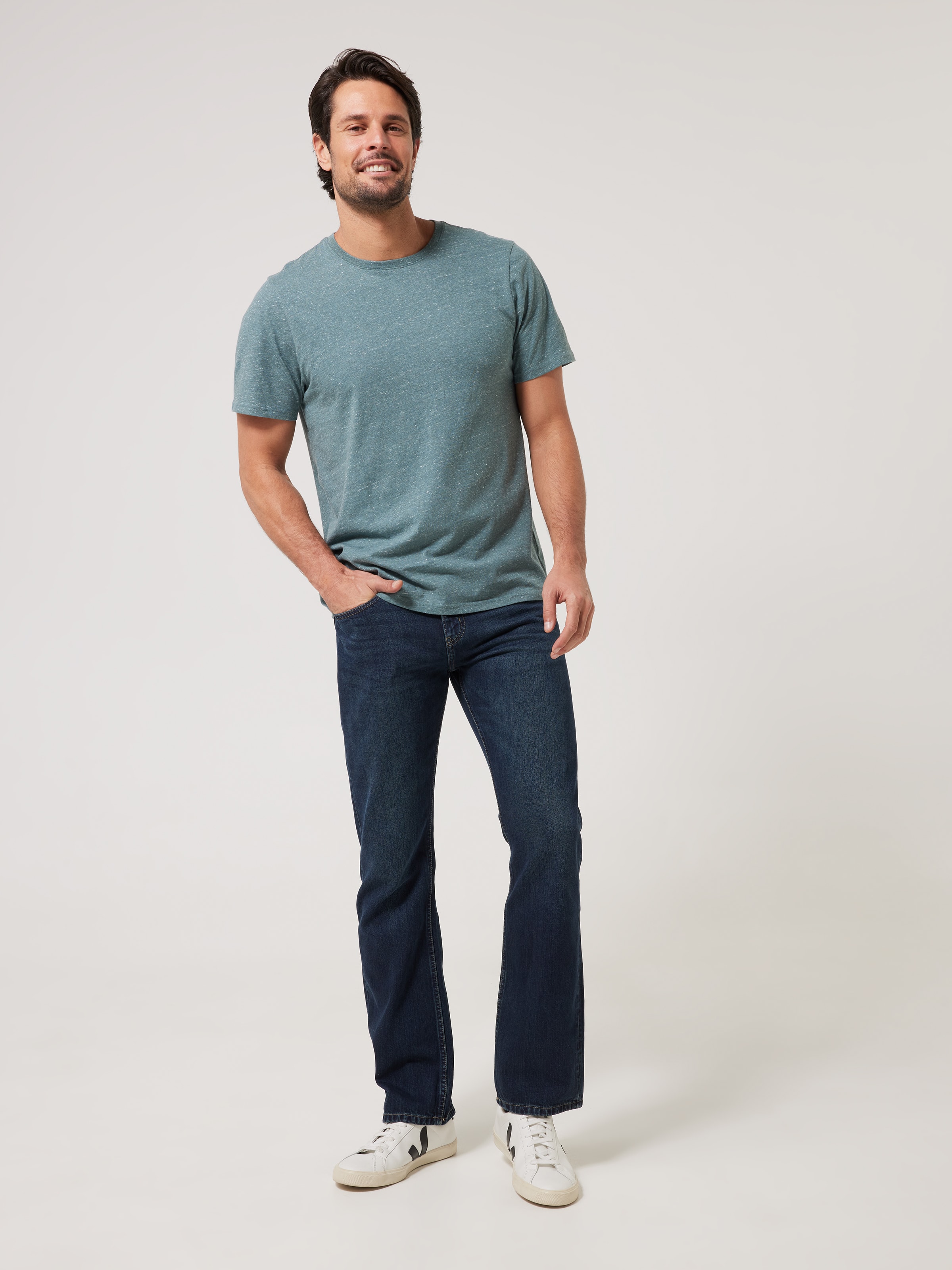 Rigid Bootcut Jean