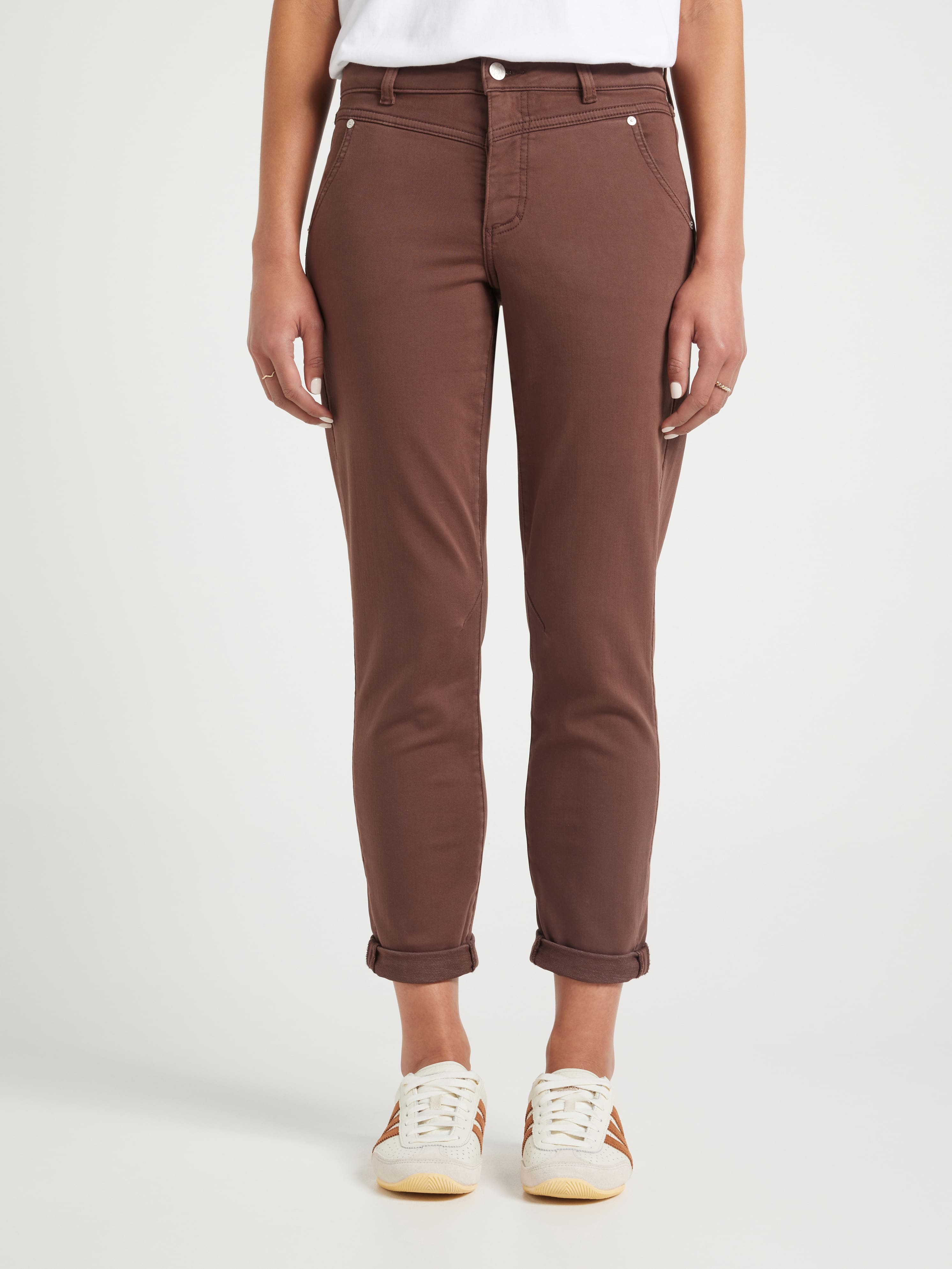 Amaze Yoke Front Boyfriend Jeans