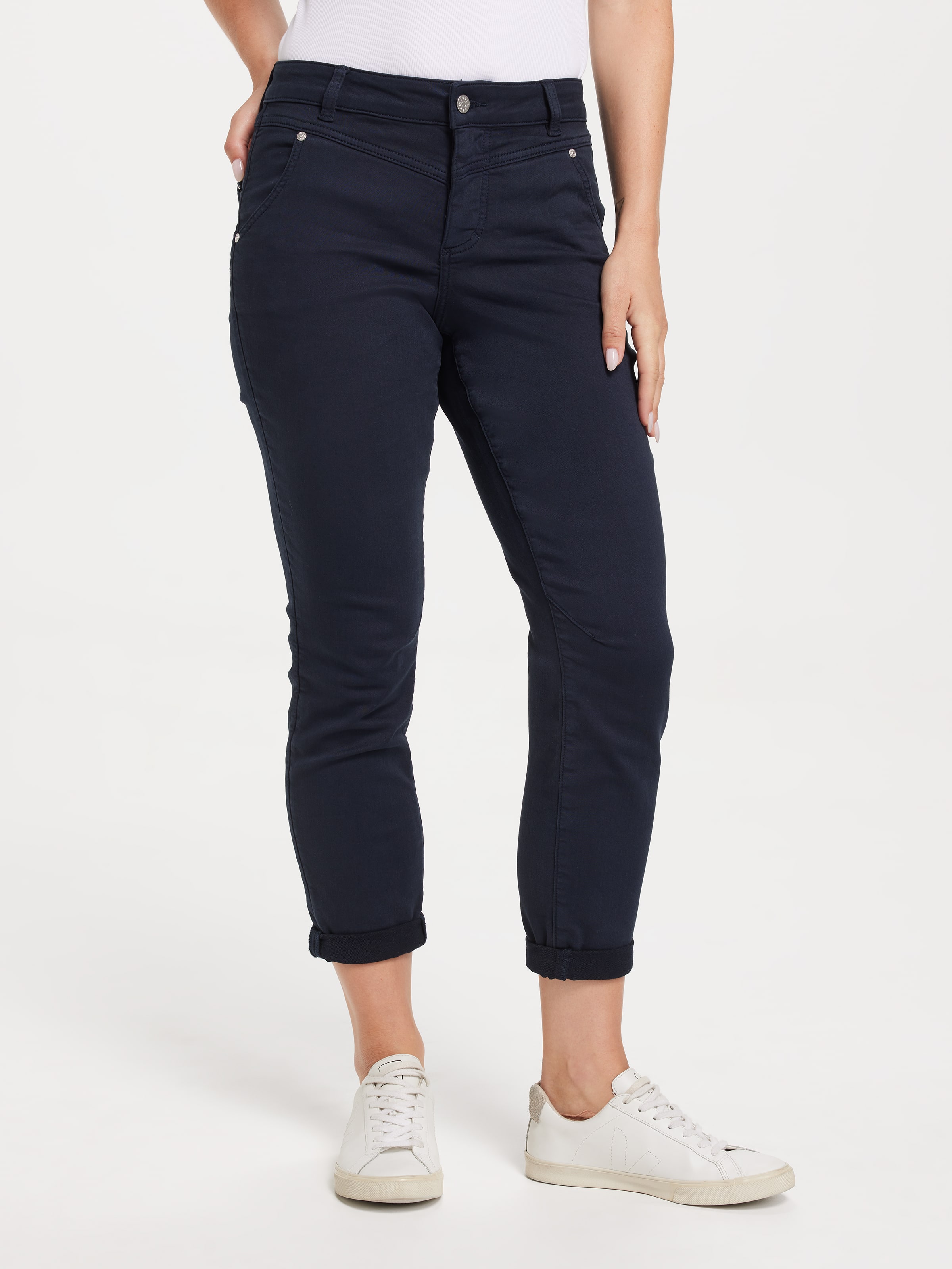 Amaze Yoke Front Boyfriend Jean
