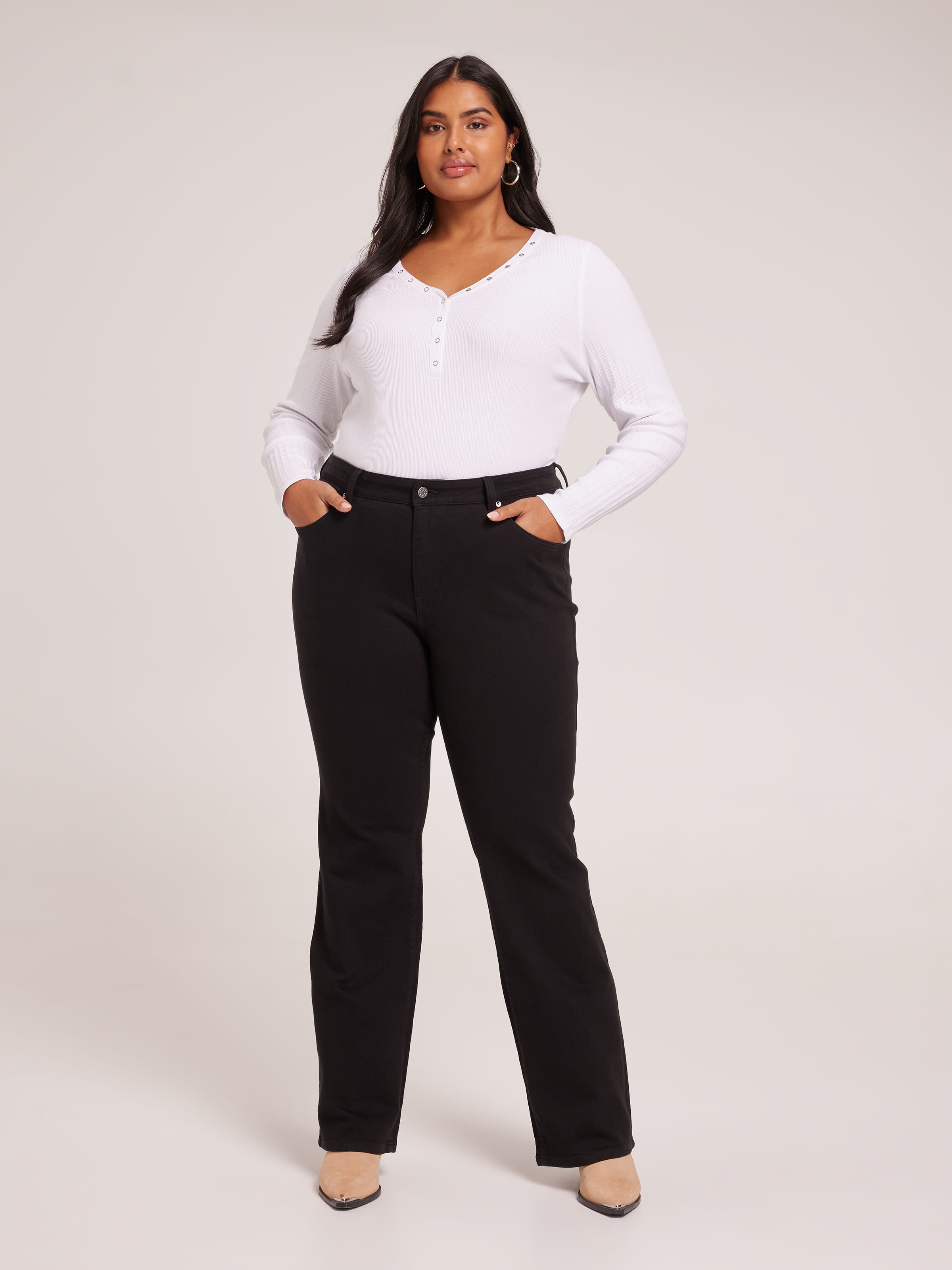 Curve Originals Mid Rise Bootcut Jean