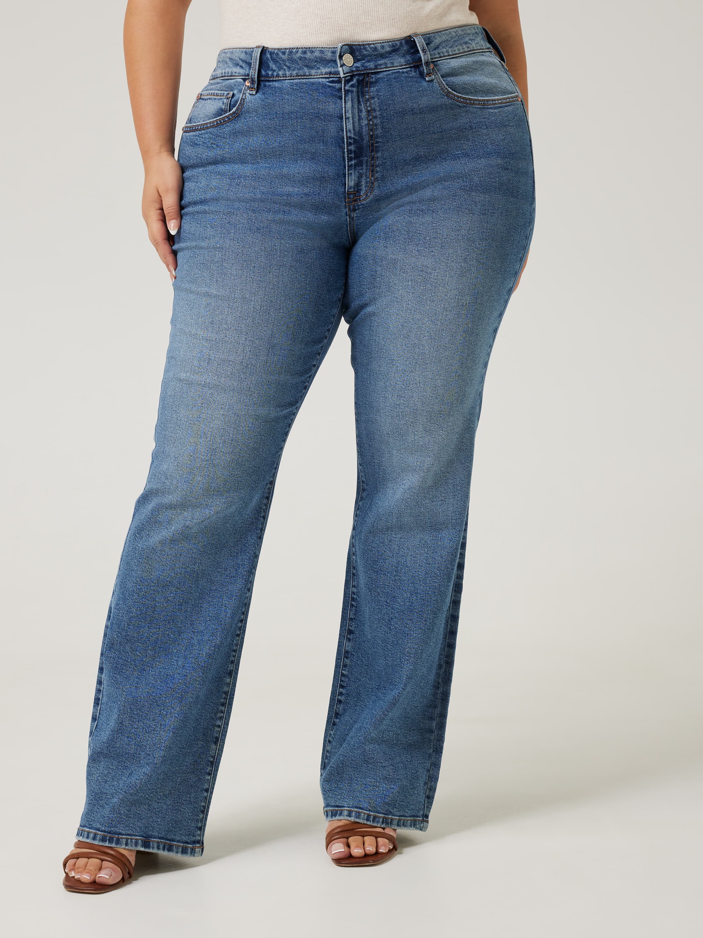 Curve Originals Mid Rise Bootcut Jean