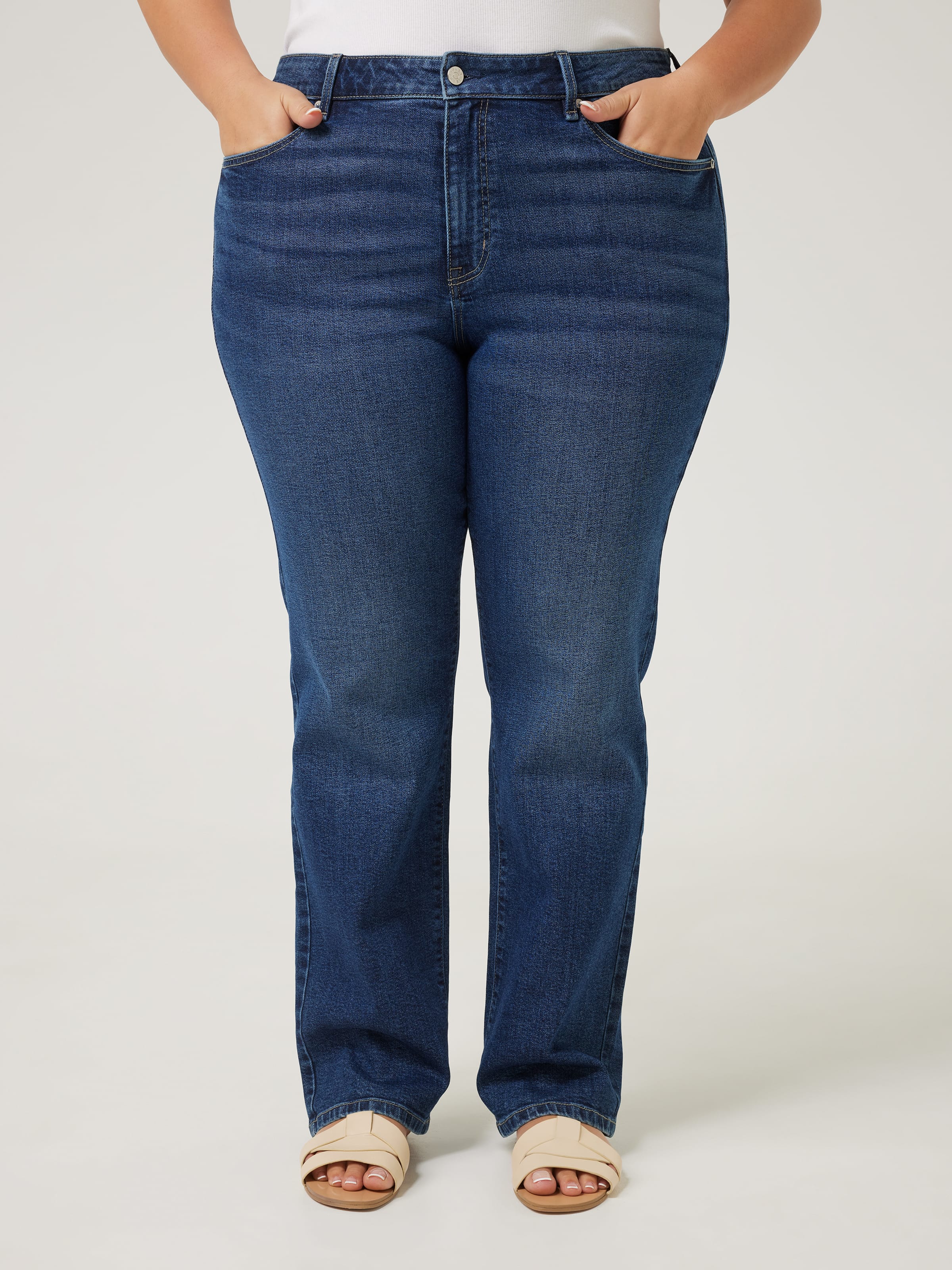 Curve Originals High Rise Straight Jean Just Jeans Online