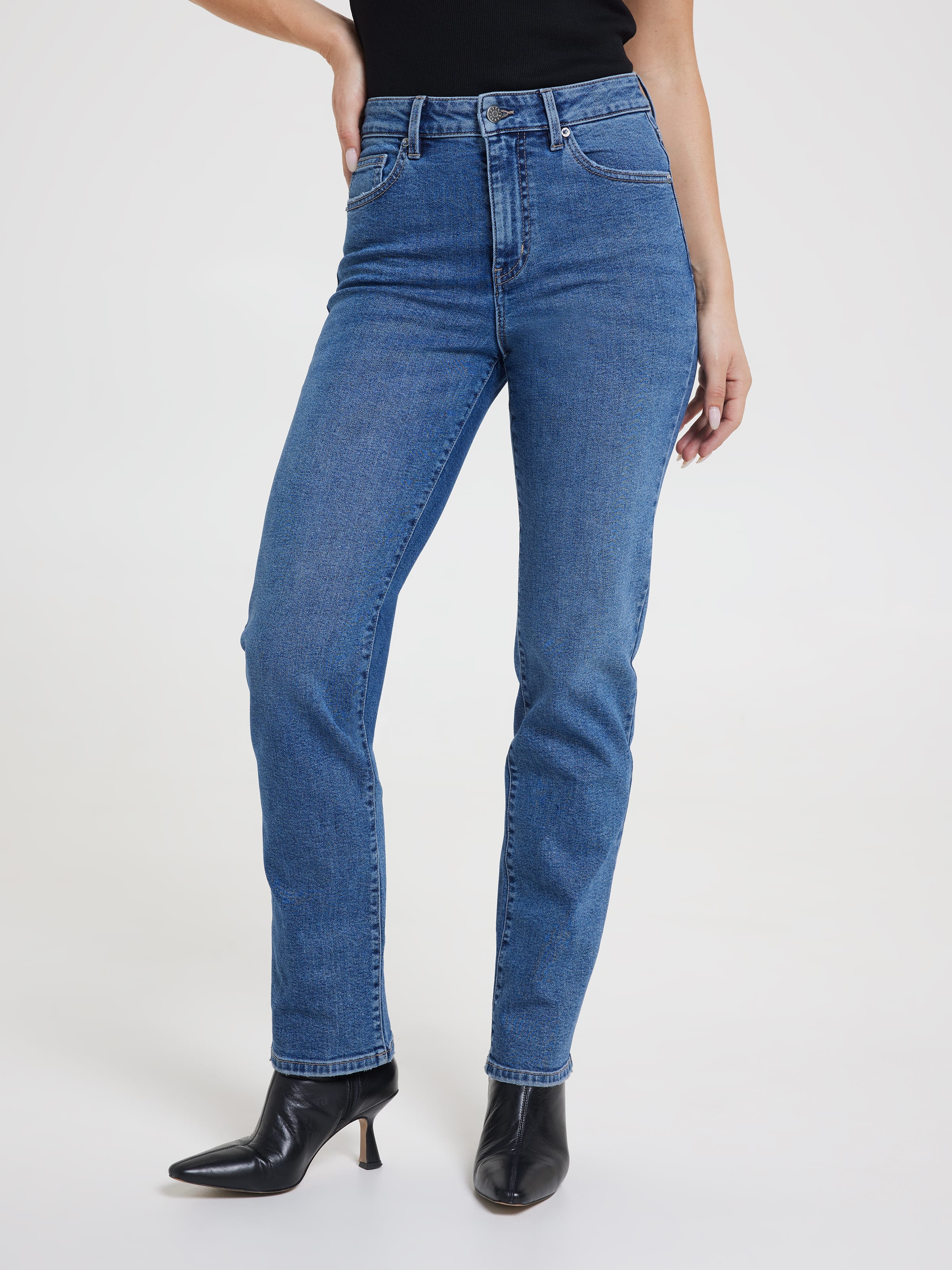Originals High Rise Straight Jean
