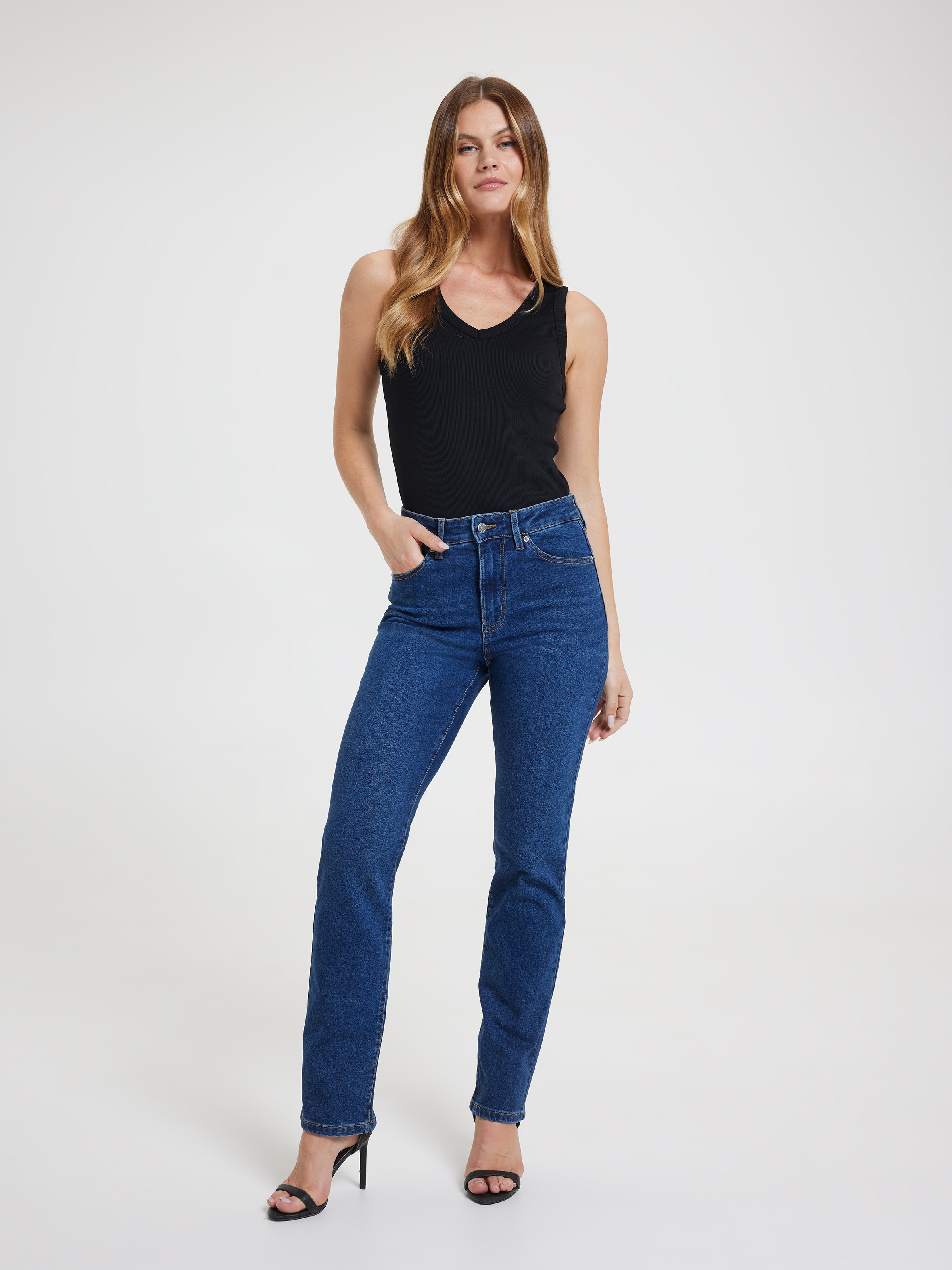 Originals High Rise Straight Jean