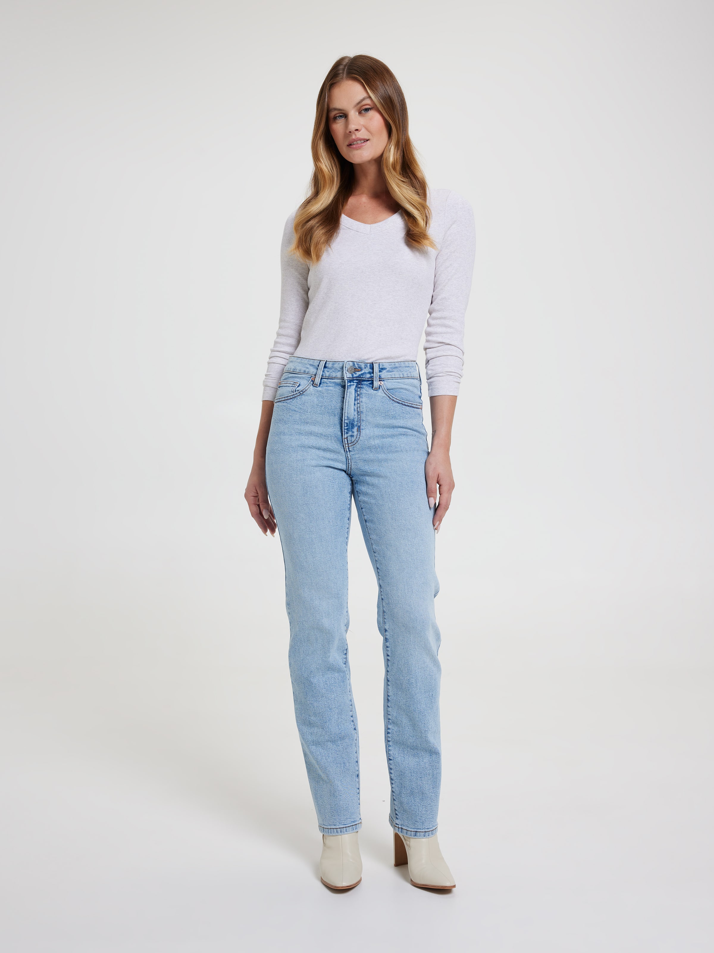 Originals High Rise Straight Jean