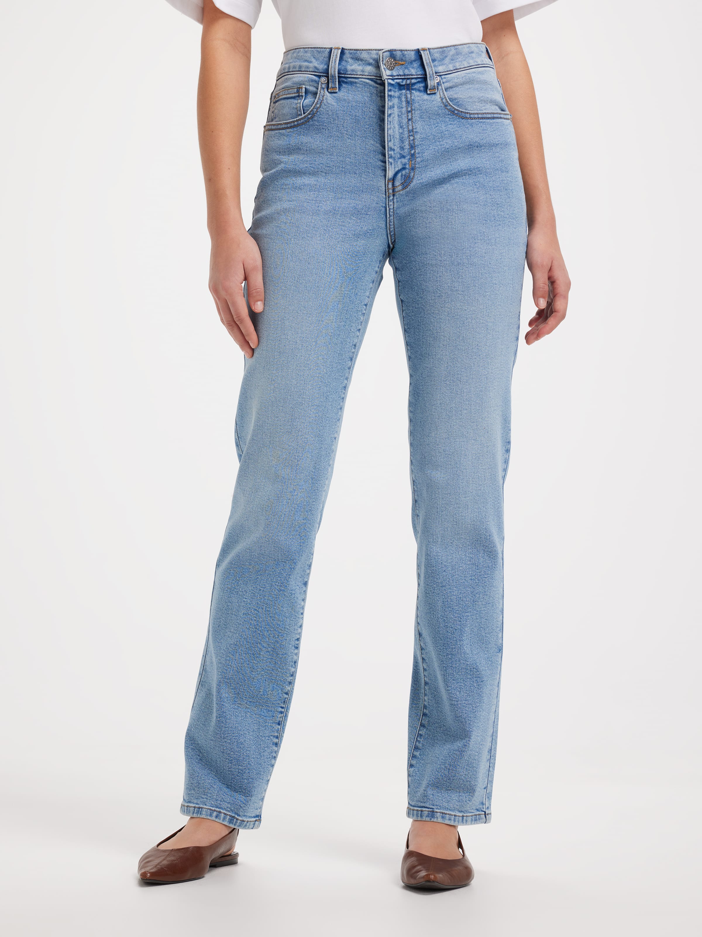 Originals High Rise Straight Jean