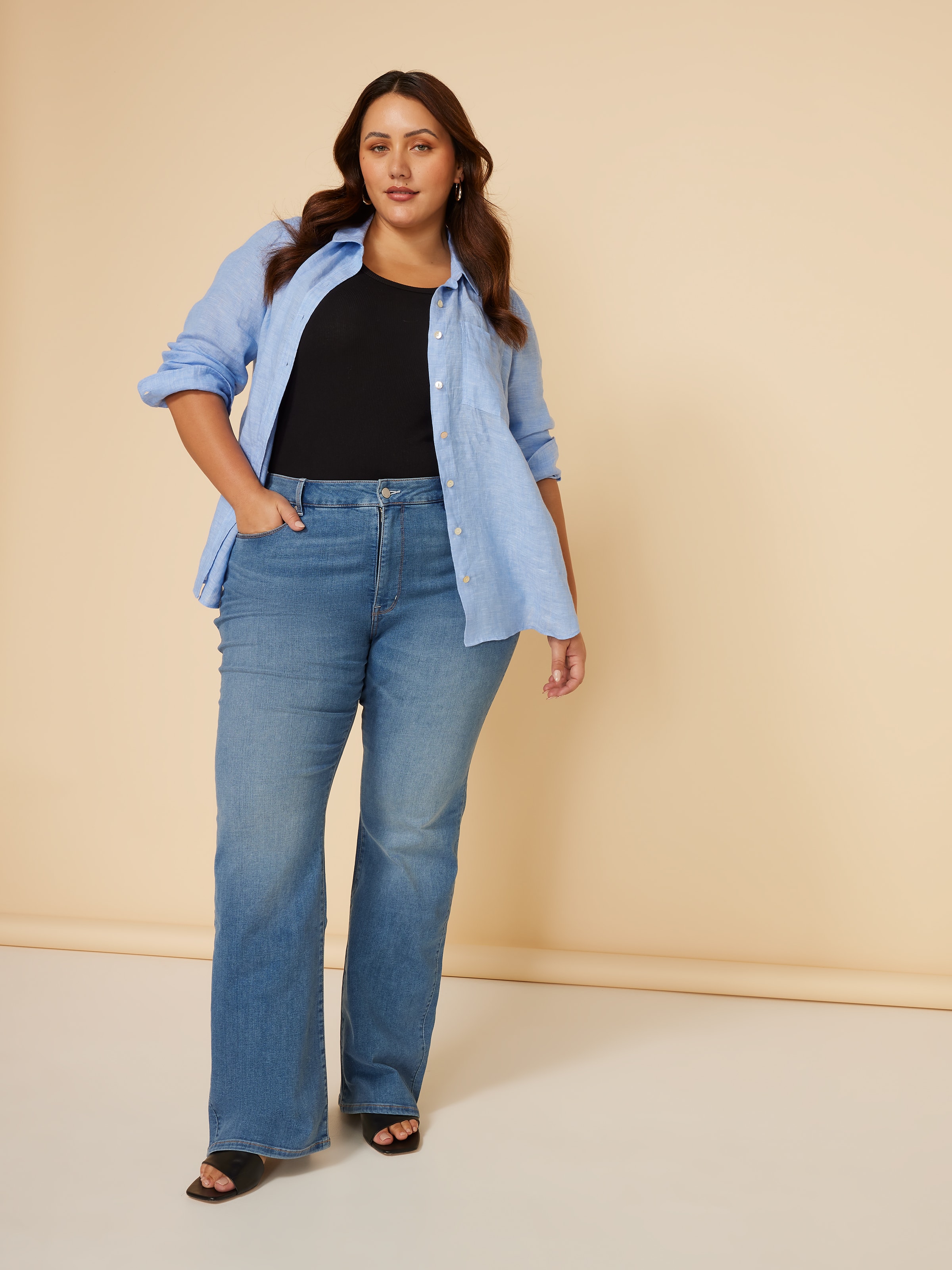 Curve Reformed High Rise Bootcut Jean - Just Jeans Online