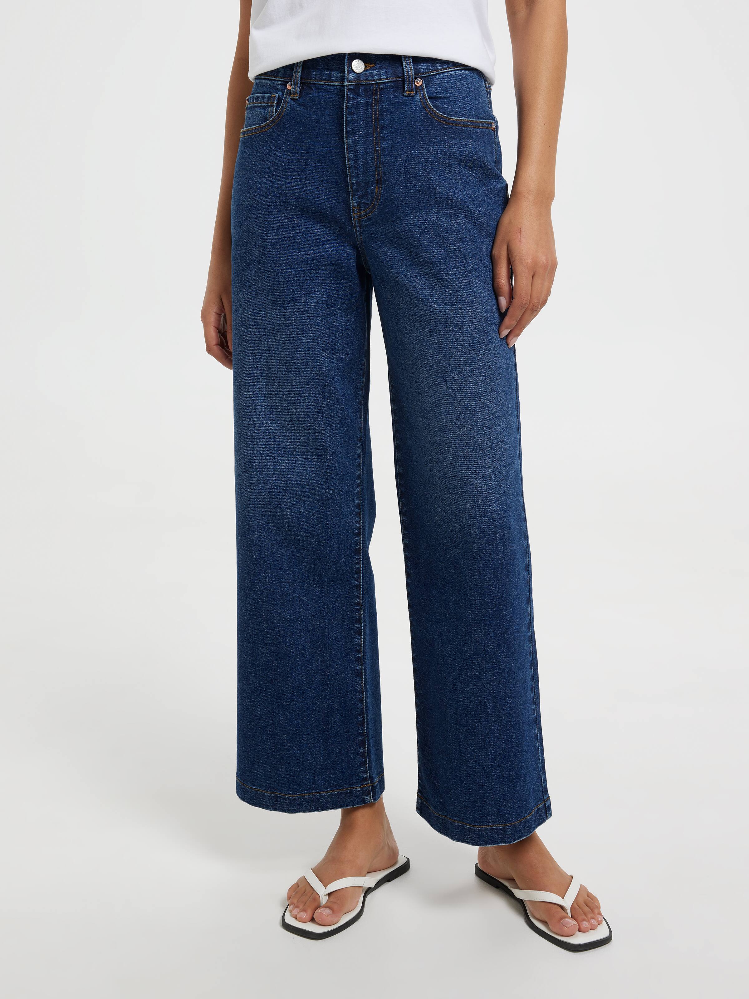 Originals High Rise Wide Leg Ankle Jean