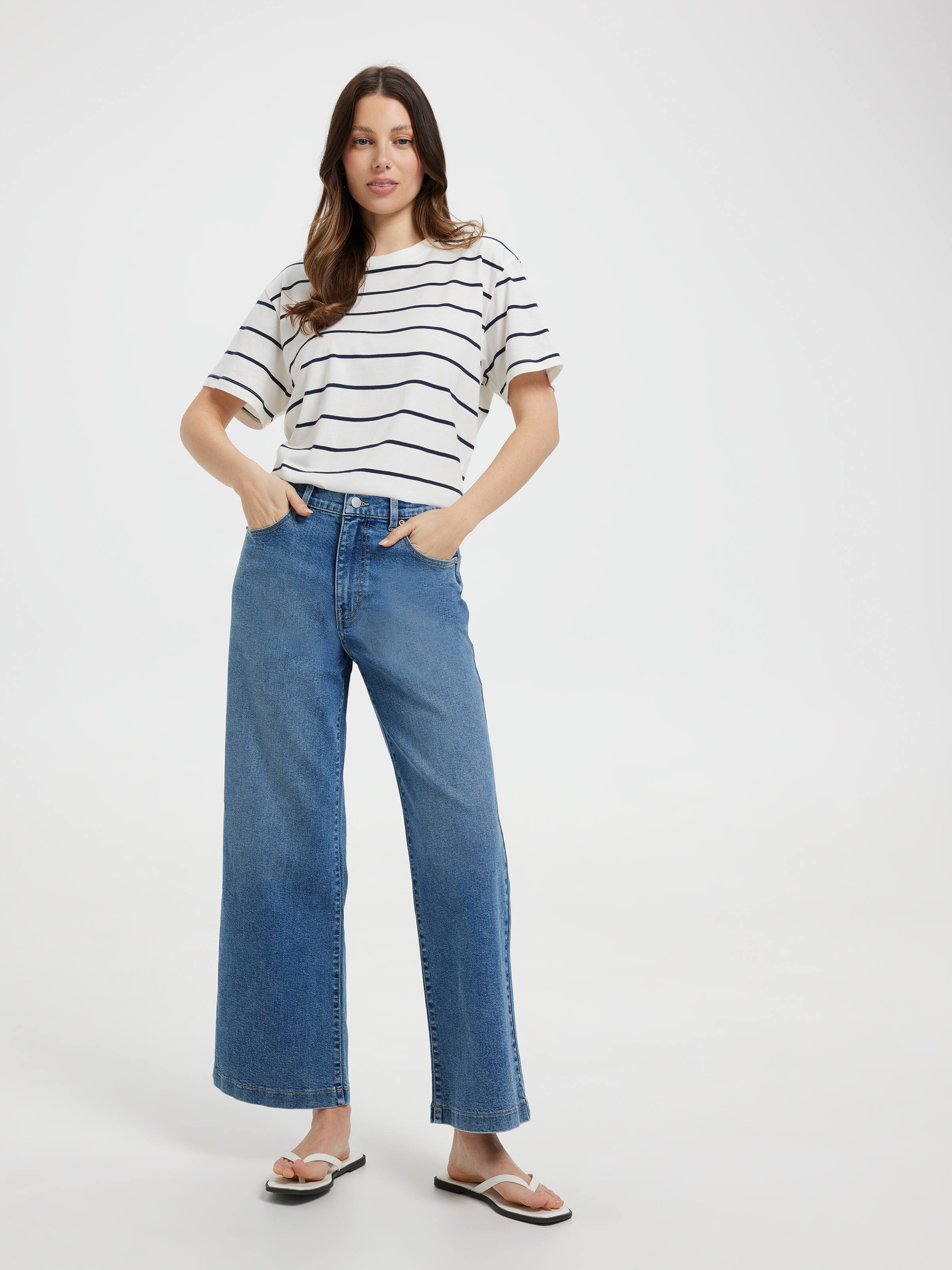 Originals High Rise Wide Leg Ankle Jean