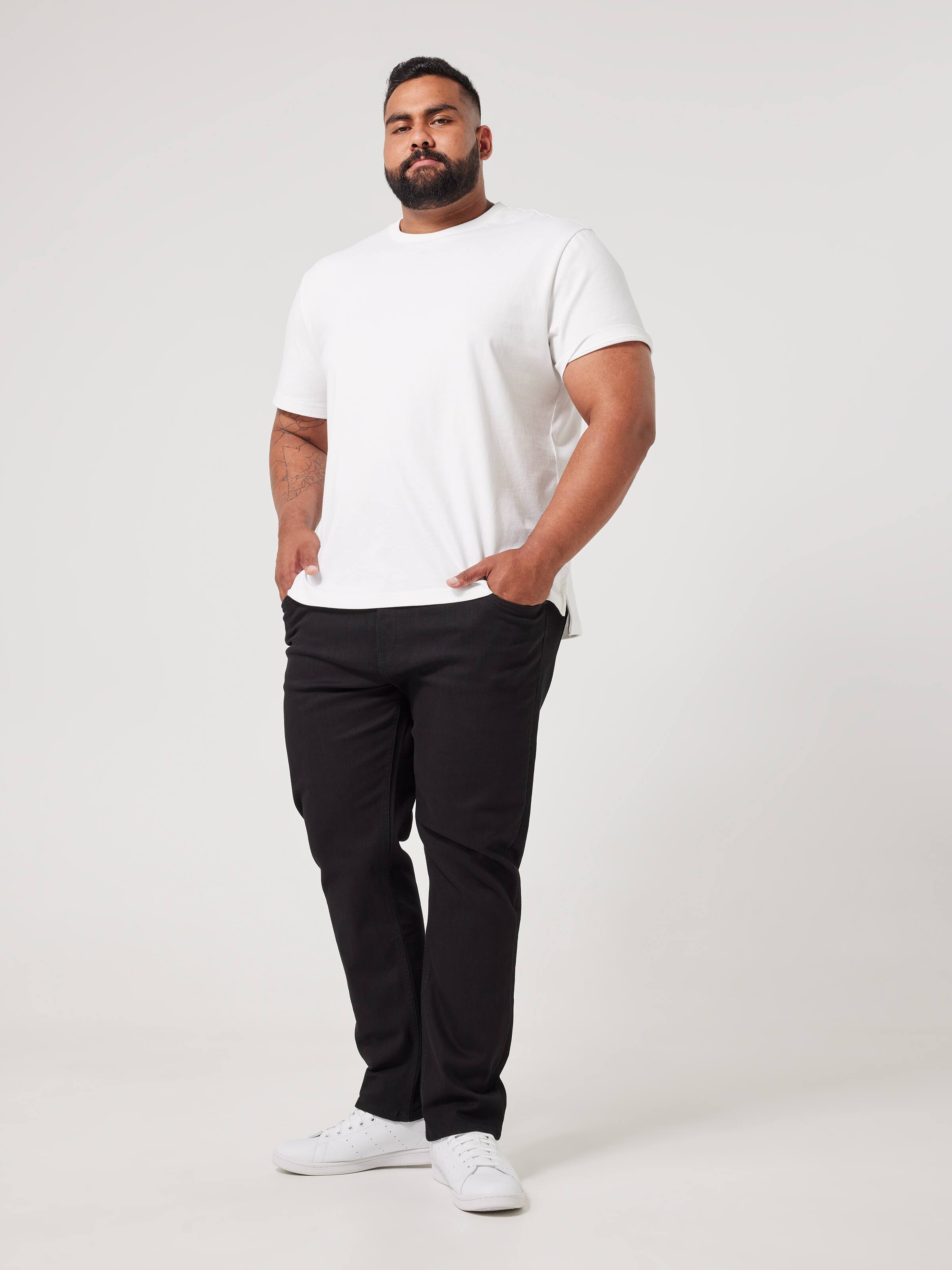 Extended Stretch Slim Tapered Jean