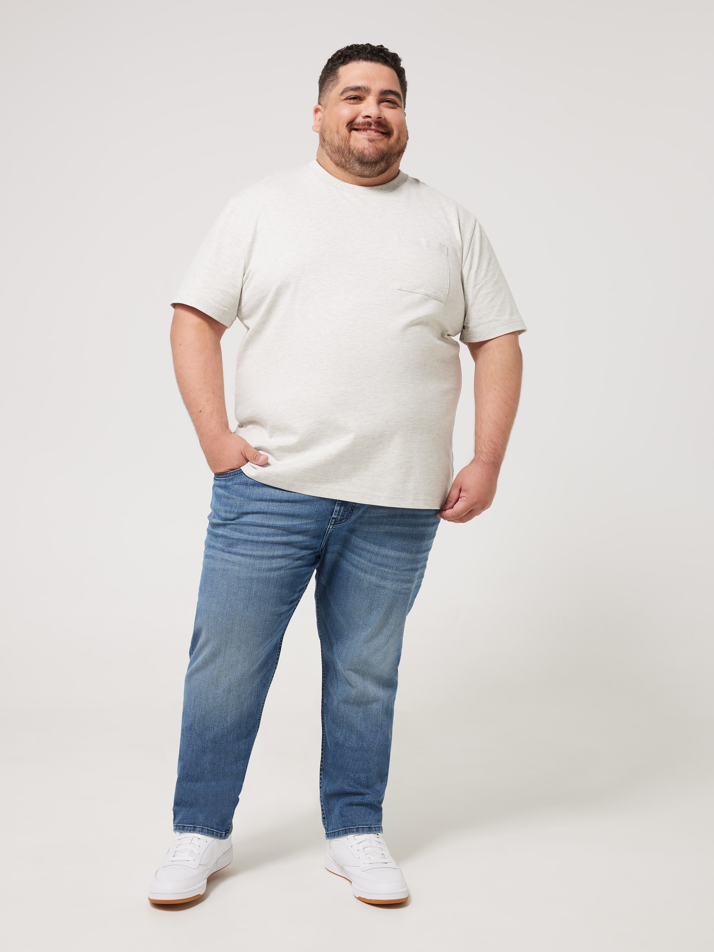 Extended Stretch Slim Tapered Jean