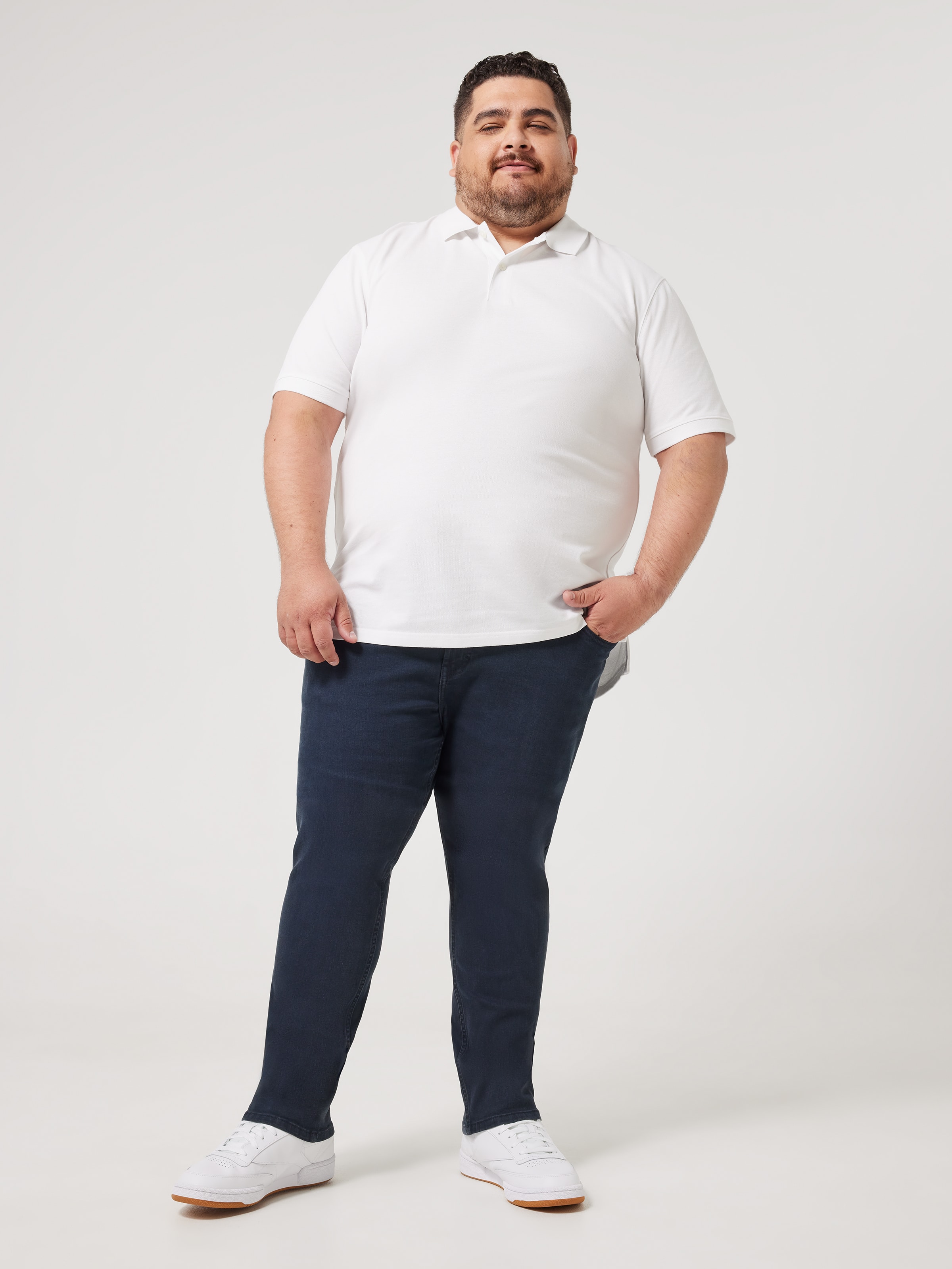 Extended Stretch Slim Tapered Jean