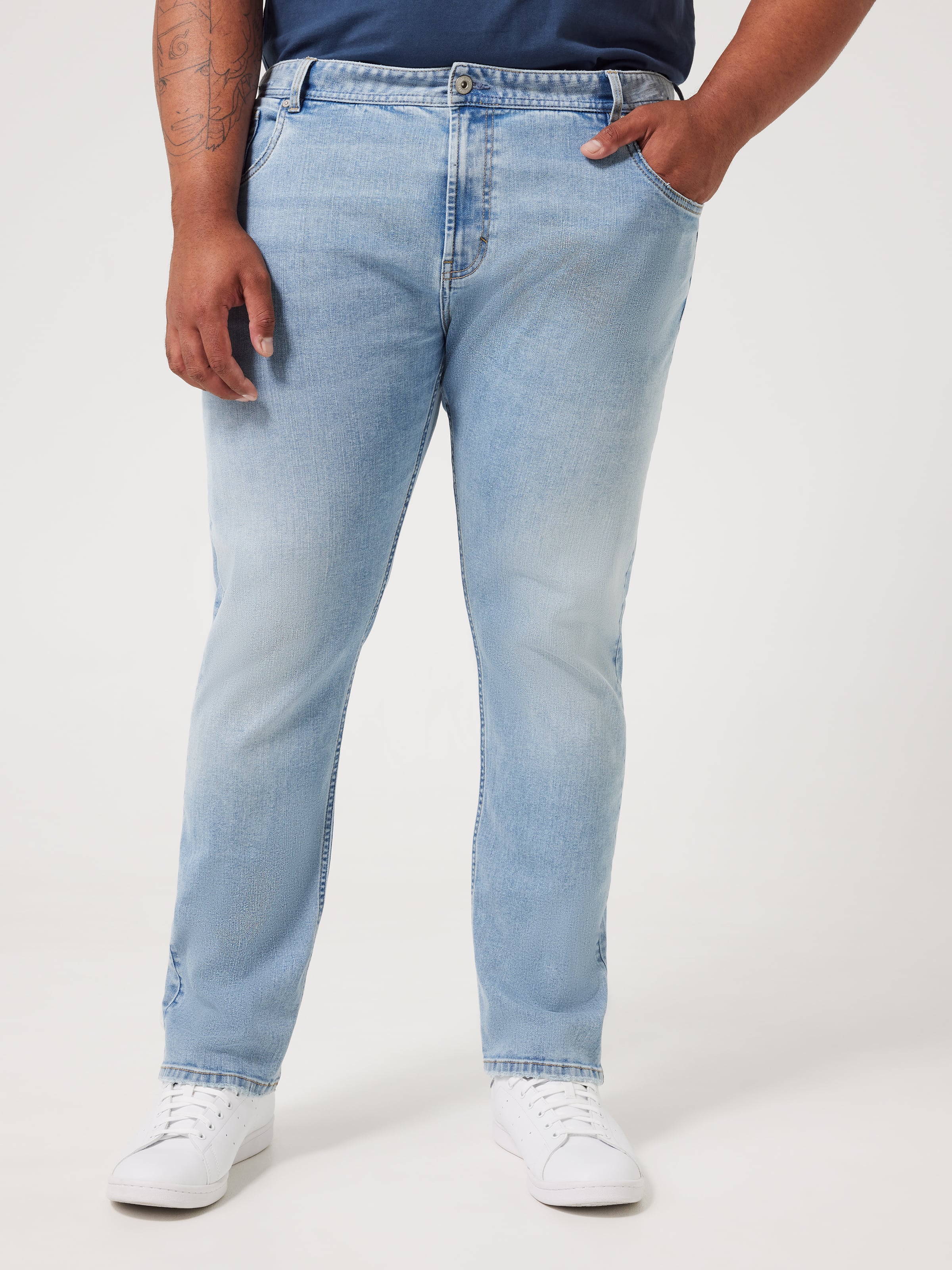 Extended Stretch Slim Tapered Jean