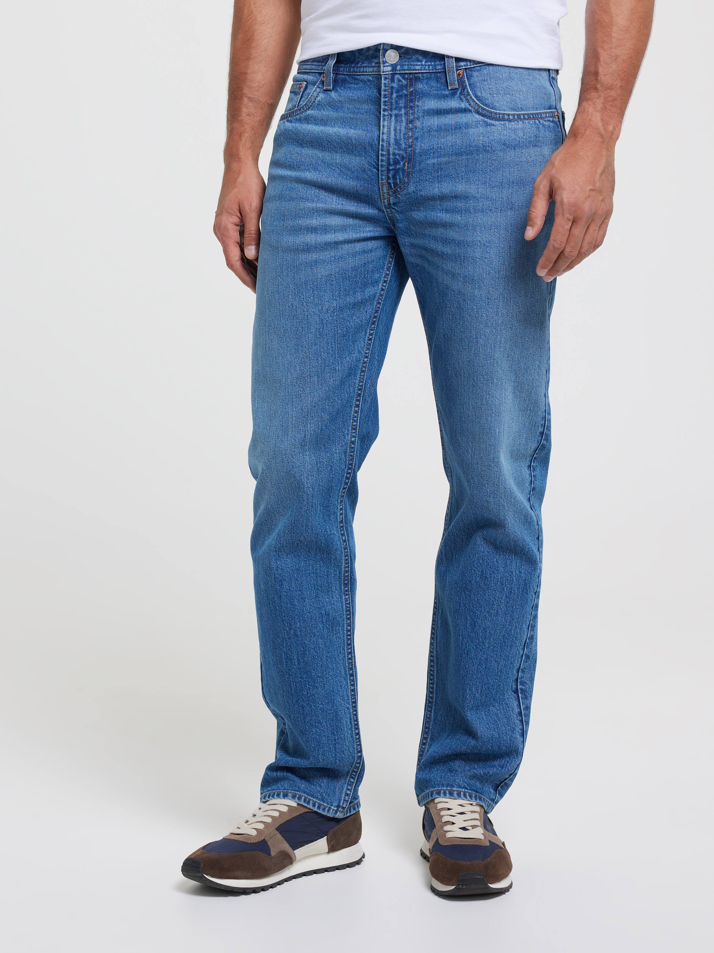 Stretch Relaxed Straight Leg