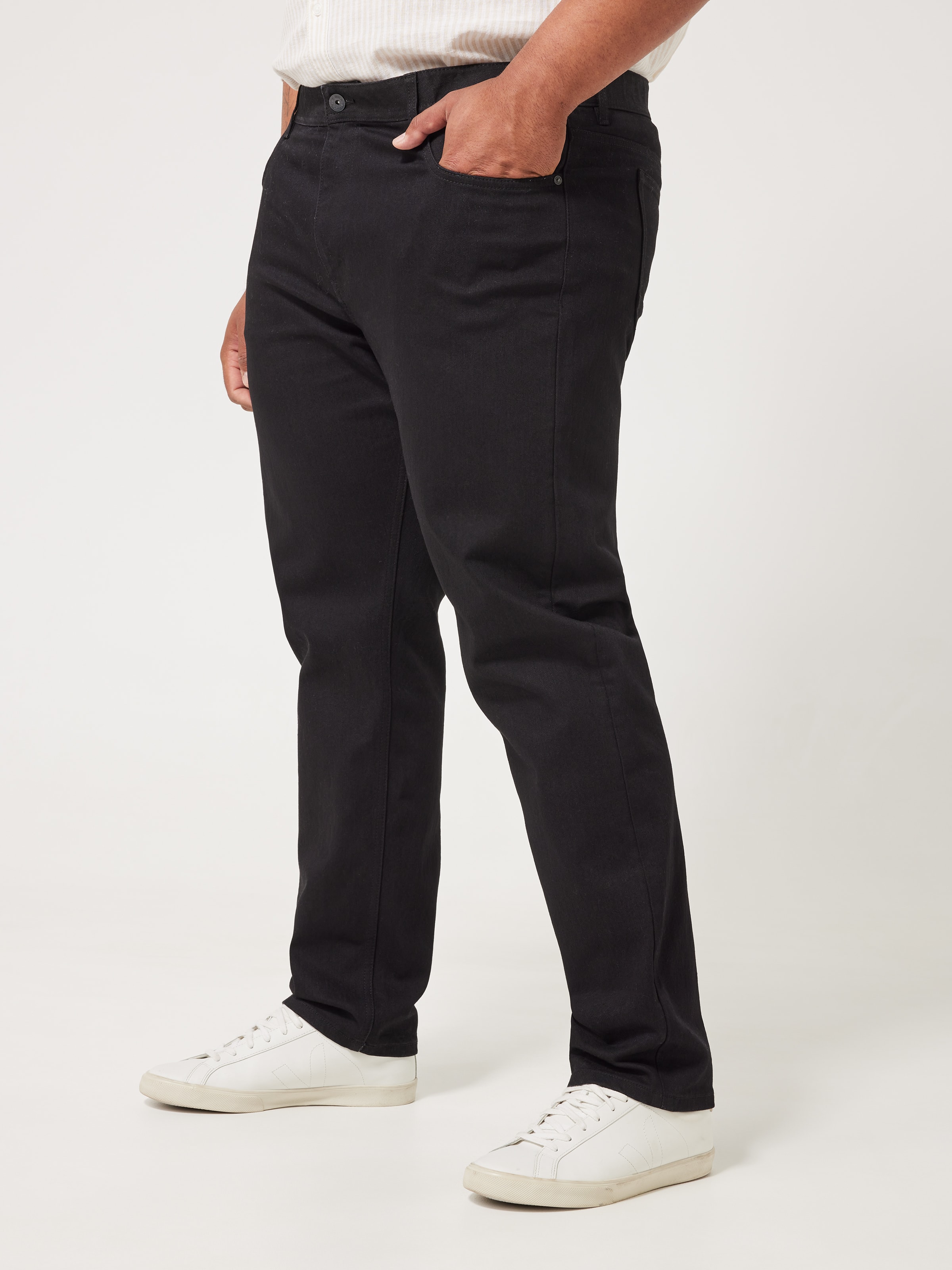 Extended Stretch Regular Straight Leg Jean