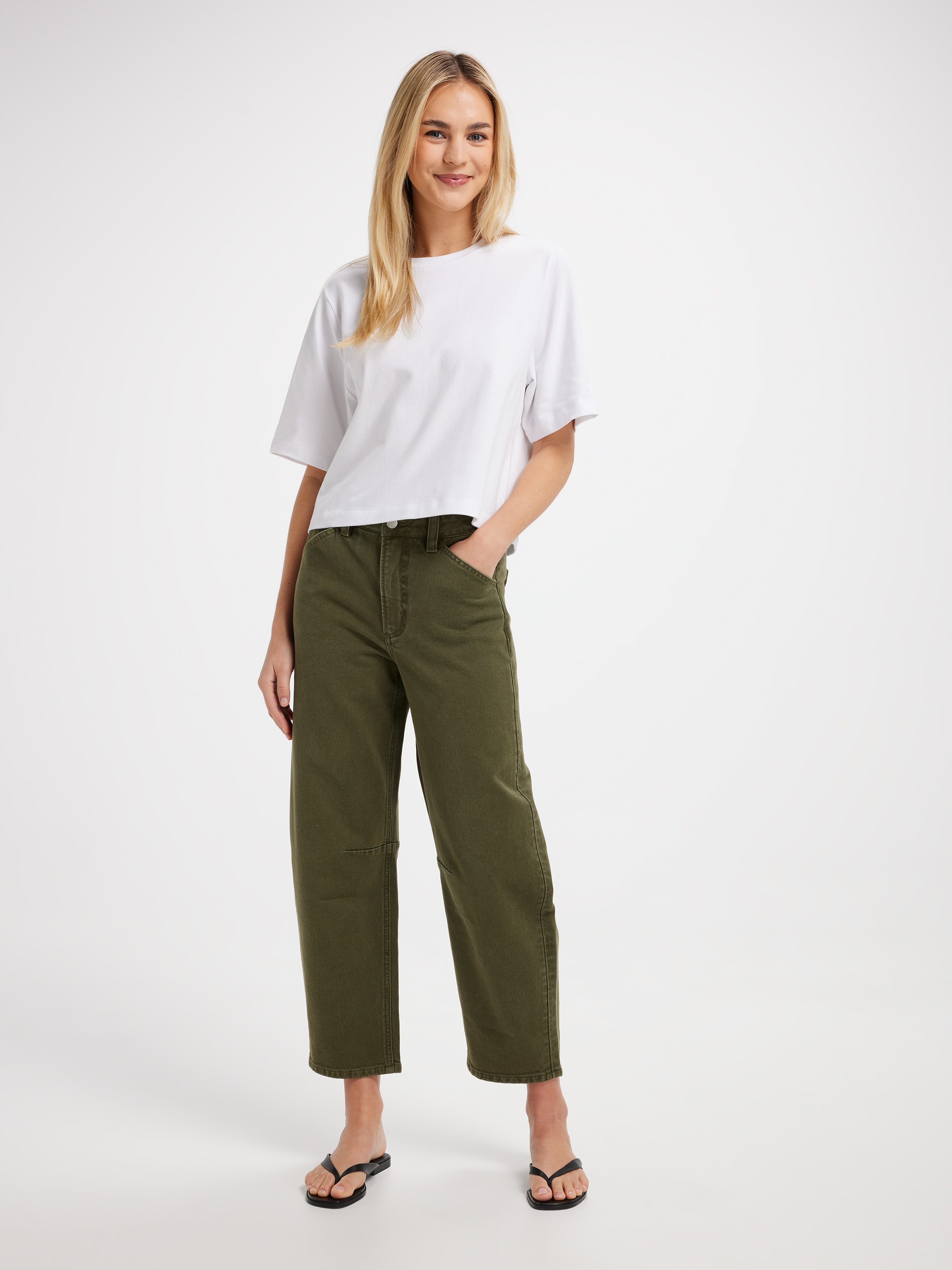 Originals High Rise Sofia Barrel Jean