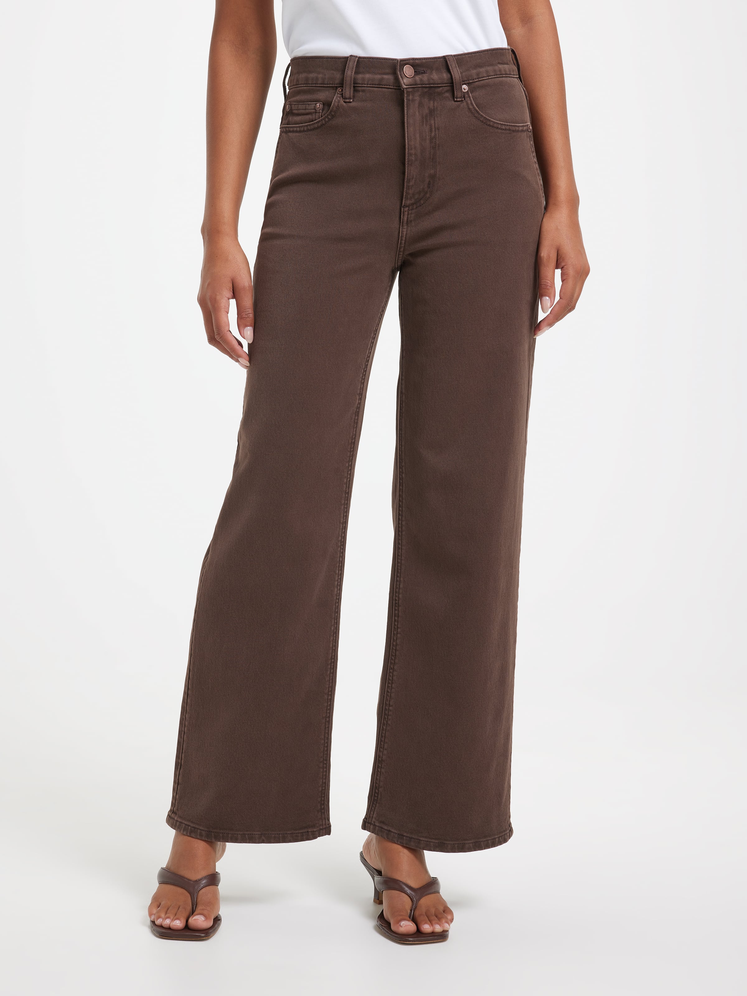 Originals Stevie Adjustable Waist Wide Leg Jean