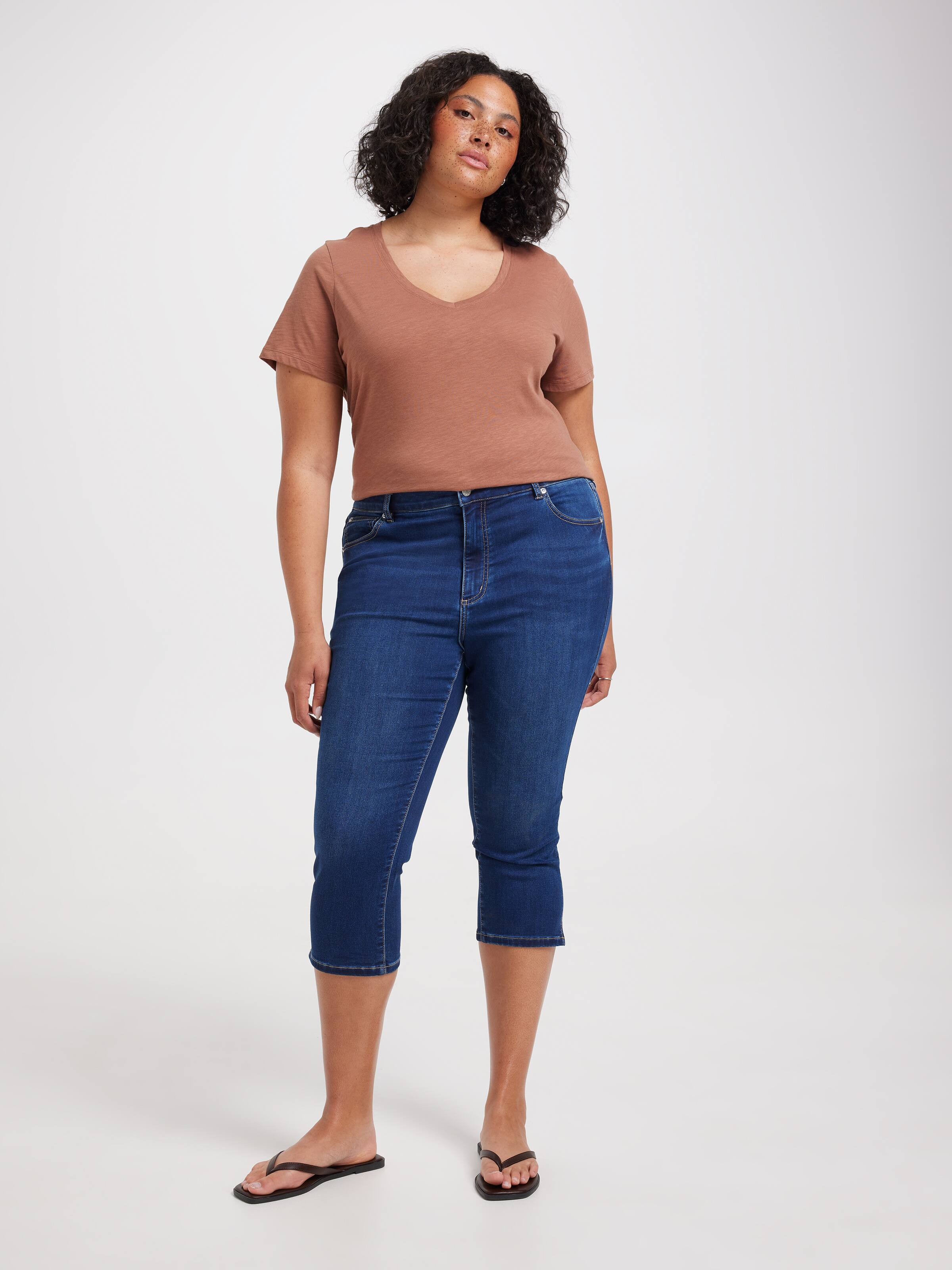 Curve Amaze 3/4 Skinny Jeans
