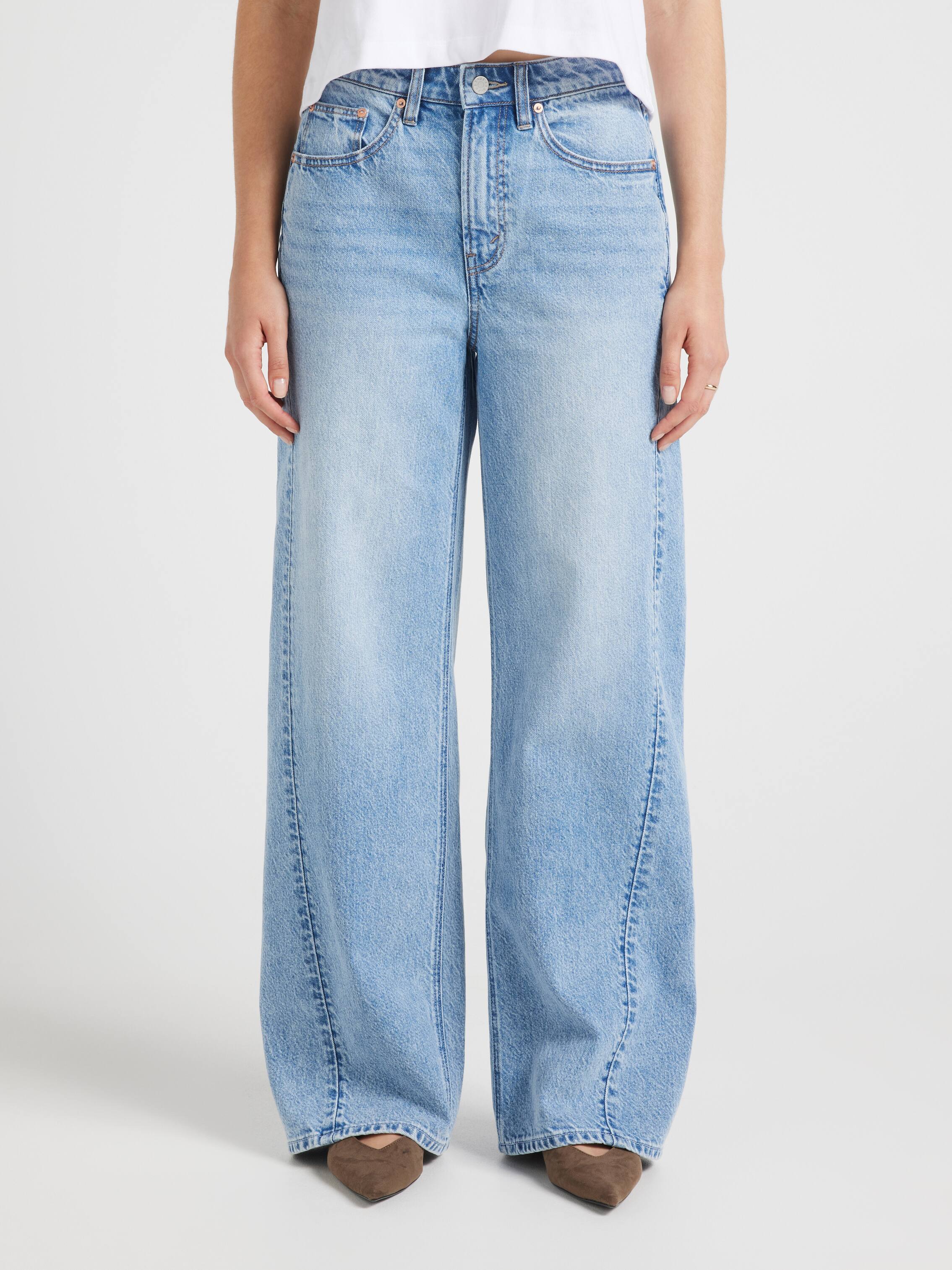 Originals Twist Seam Wide Leg Jean