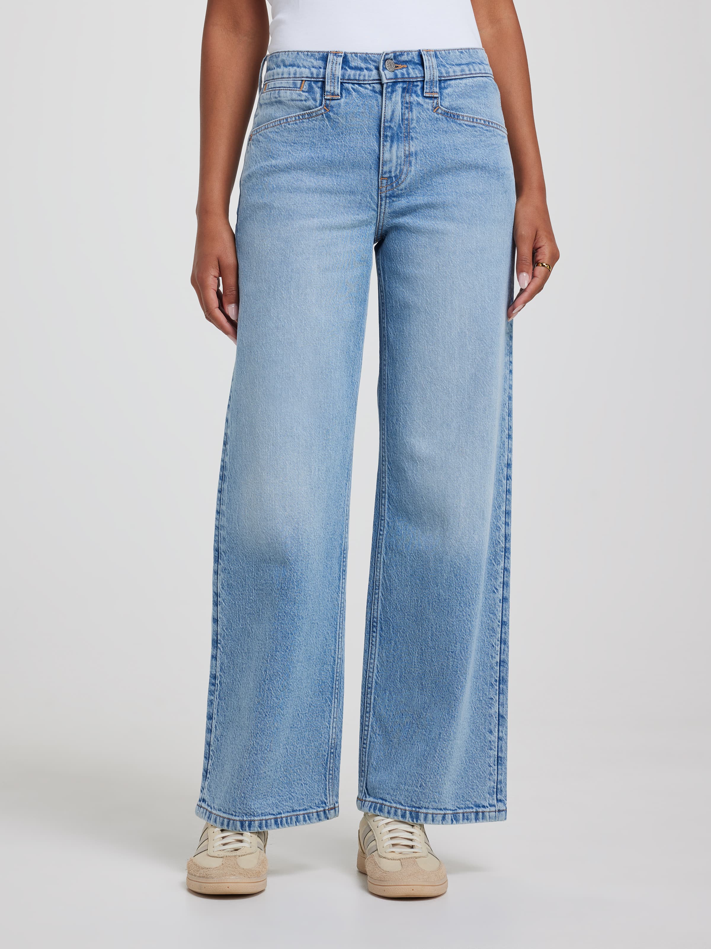 Originals Mid Rise Utility Wide Flare Jean