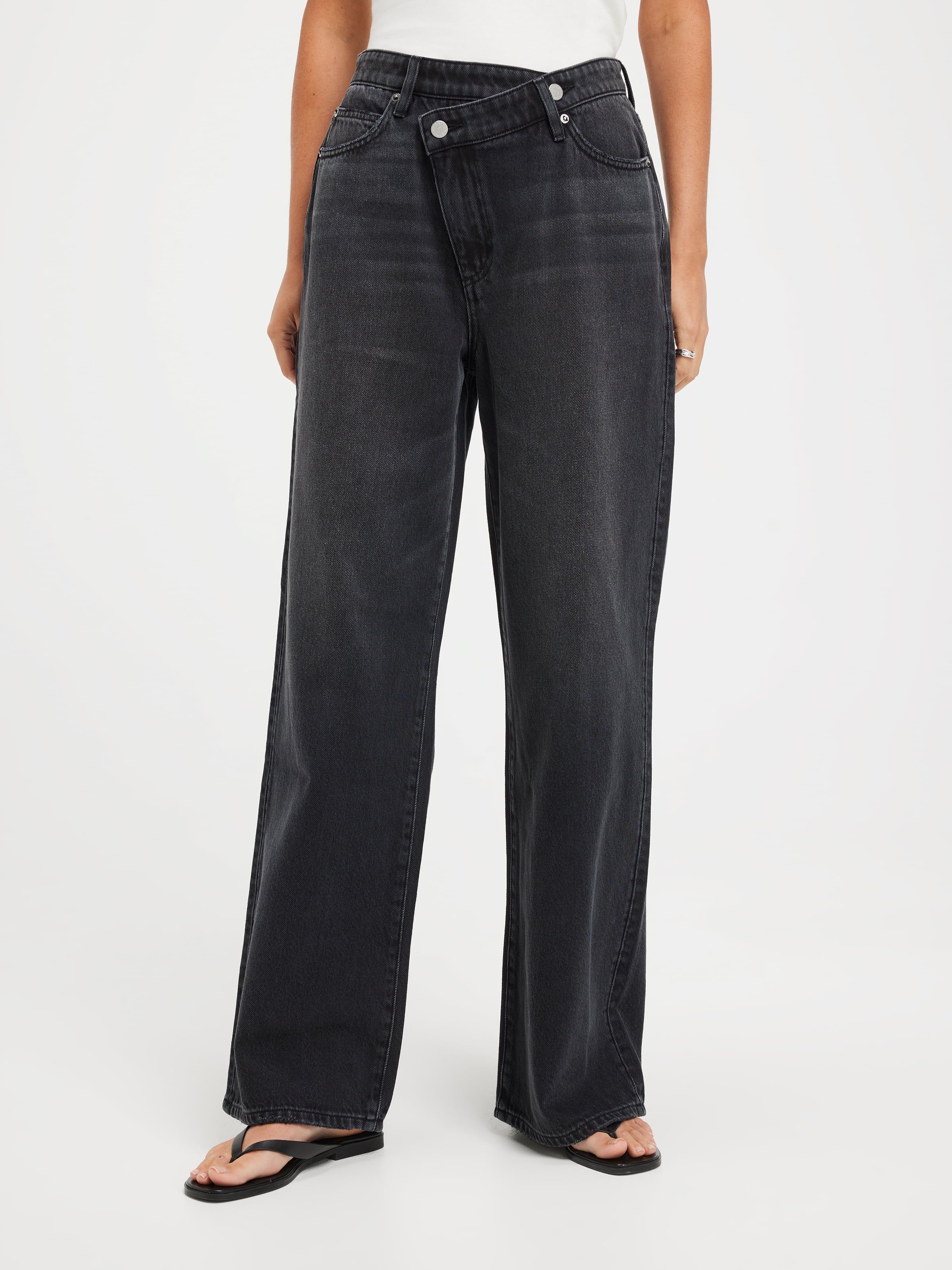Originals High Rise Stevie Fold Waist Jeans