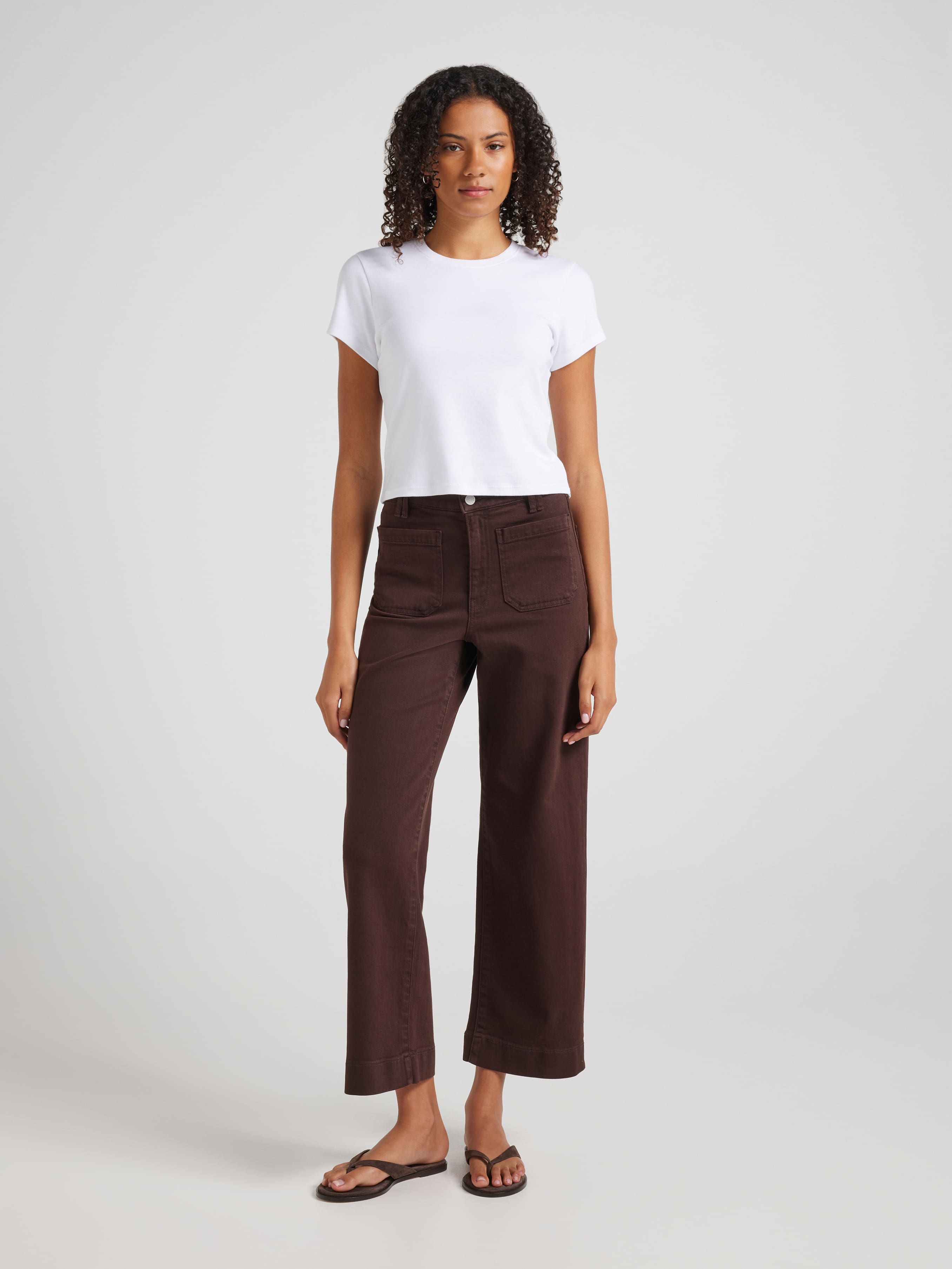 Originals Patch Pocket Wide Ankle Jean
