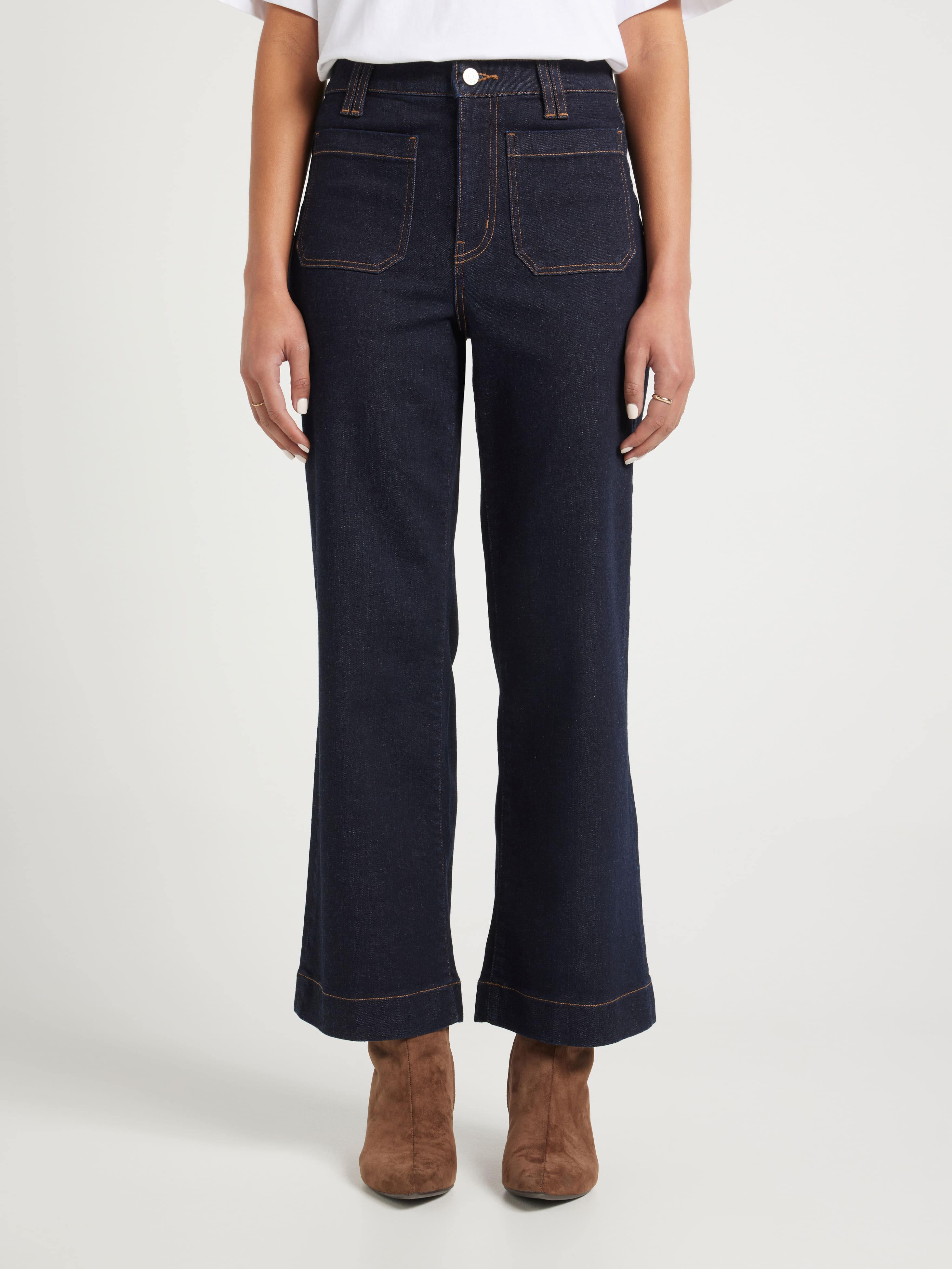 Originals Patch Pocket Wide Ankle Jean