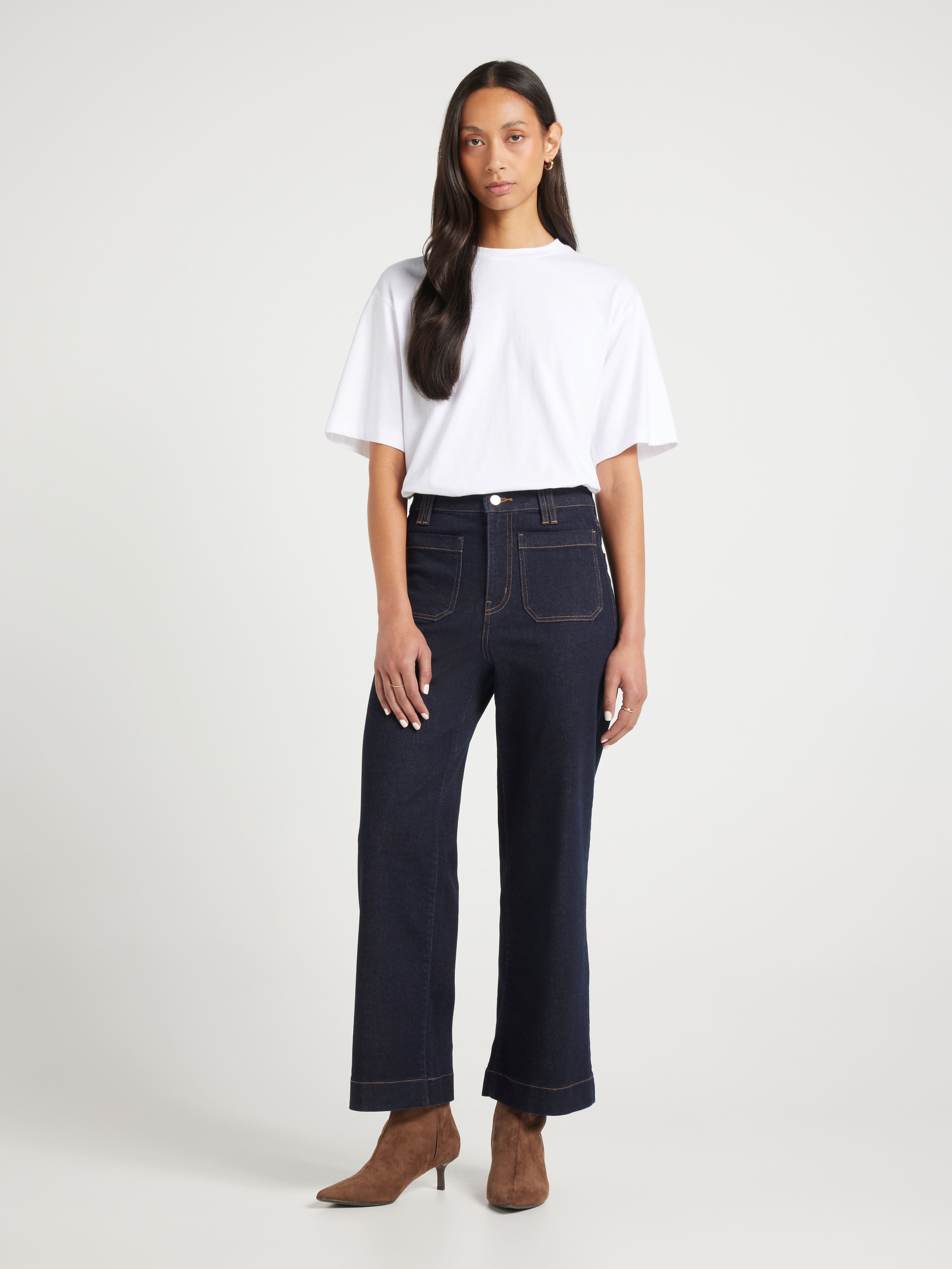 Originals Patch Pocket Wide Ankle Jean