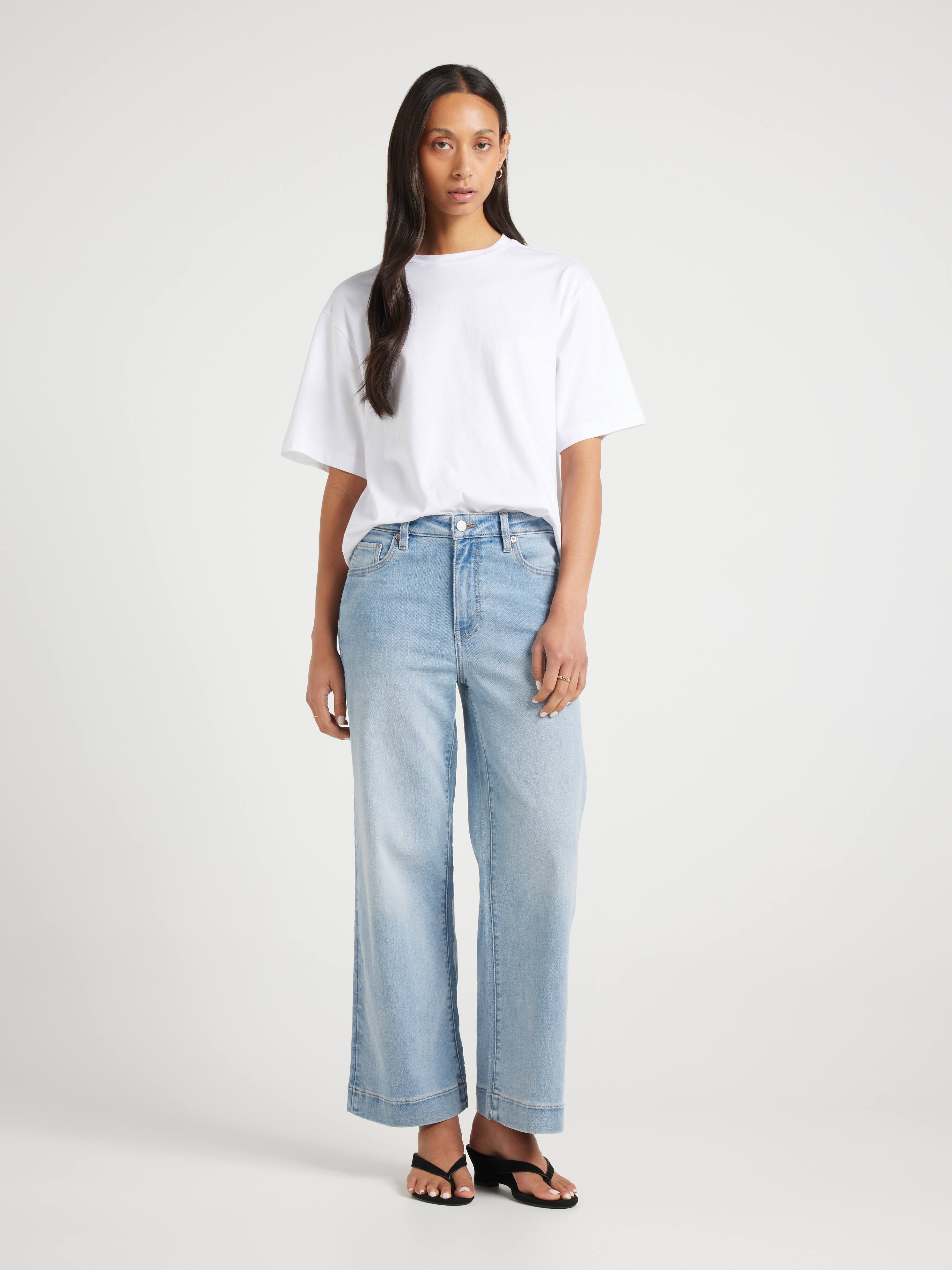Just Jeans Originals High Rise Wide Ankle Jean