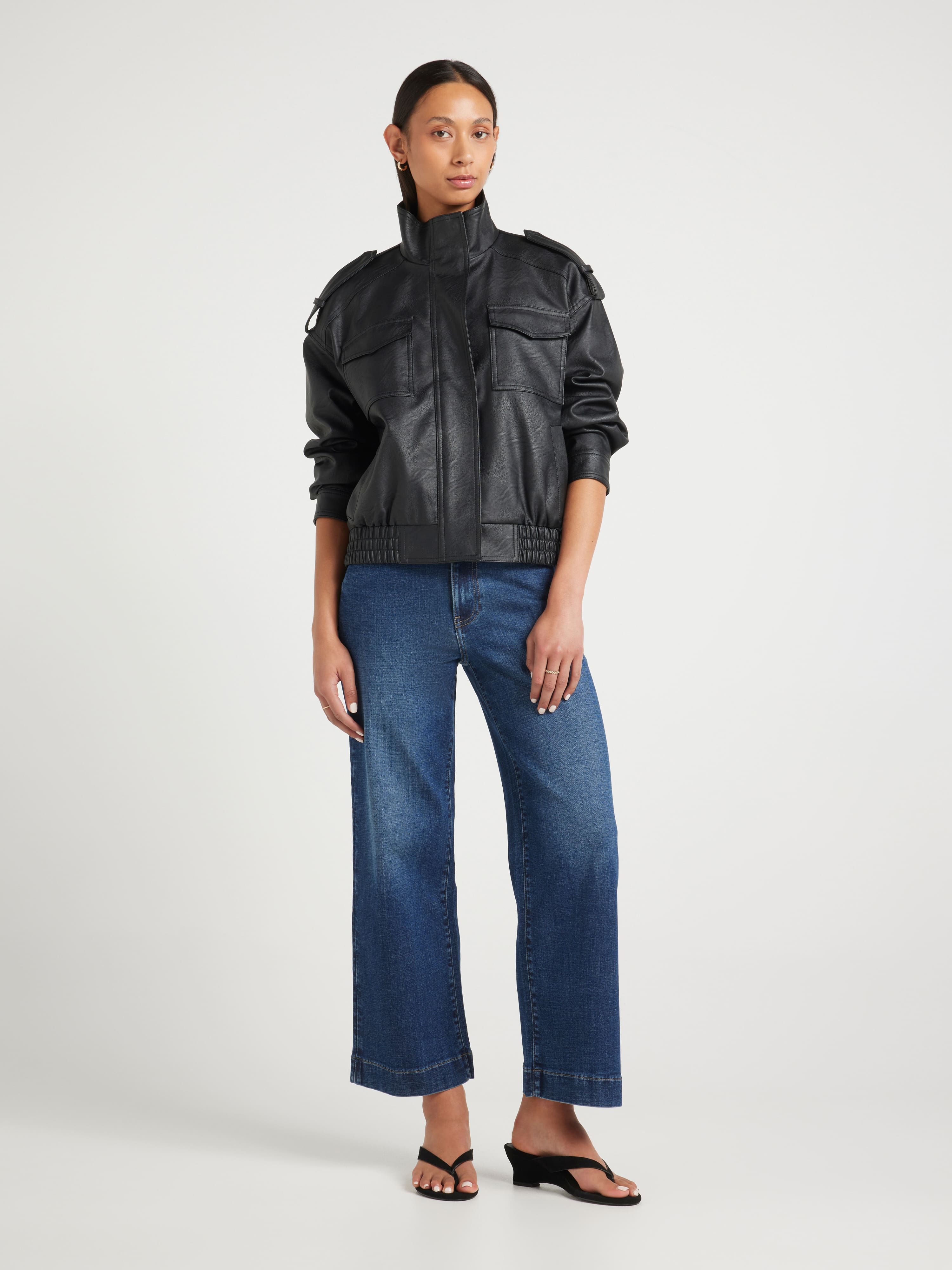 Originals High Rise Wide Ankle Jean