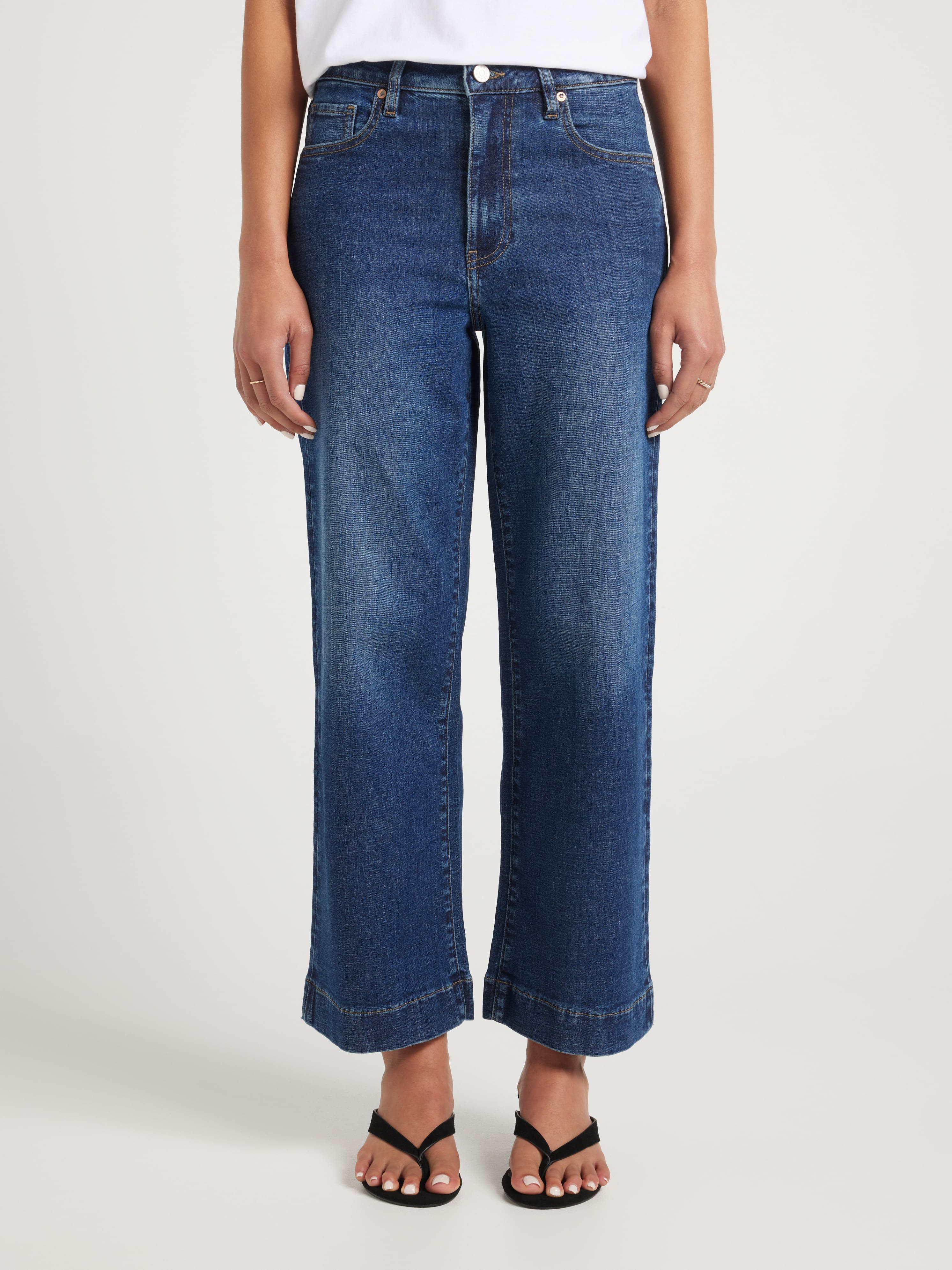Originals High Rise Wide Ankle Jean