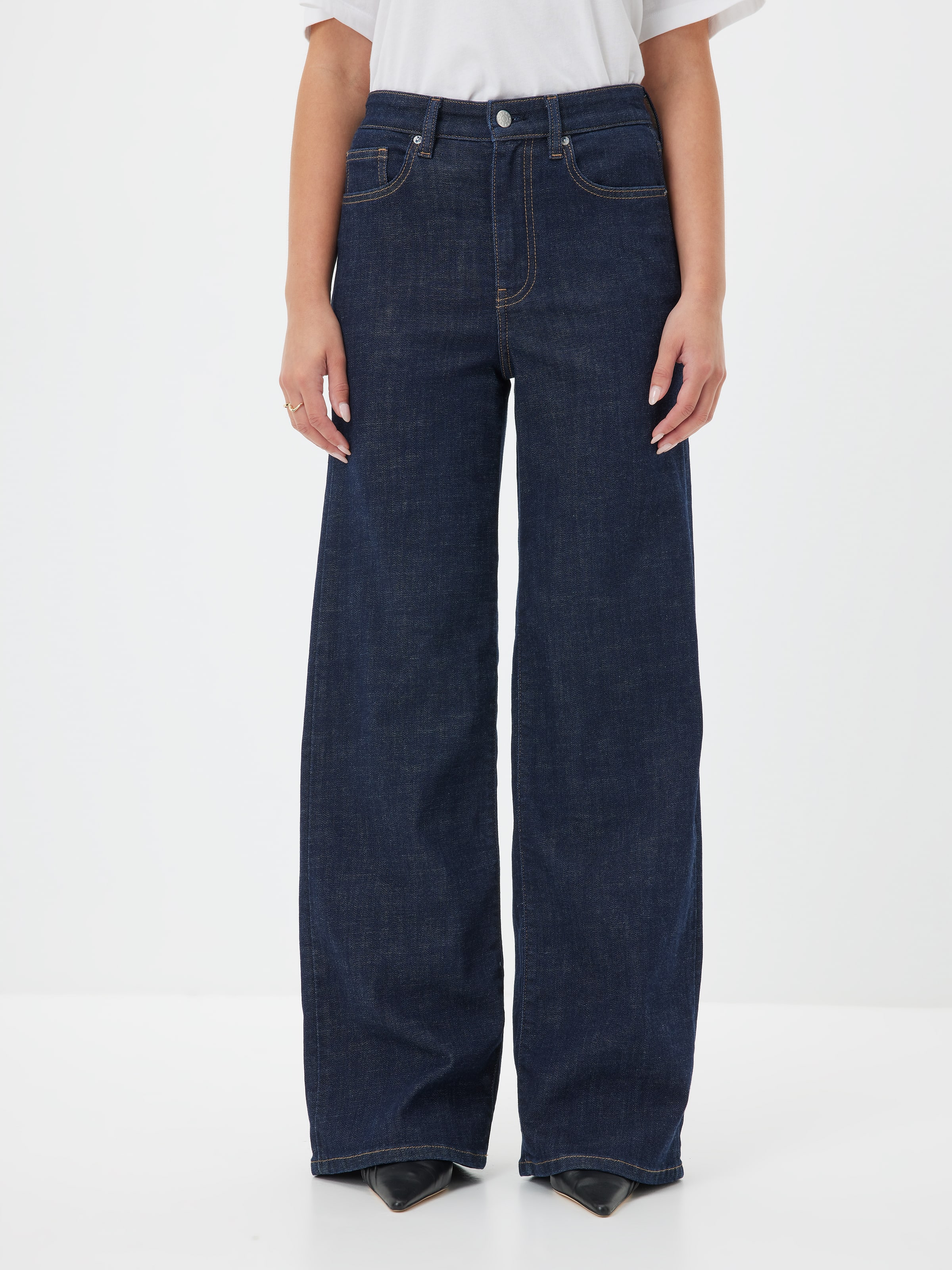 Originals High Rise Relaxed Wide Leg Jean
