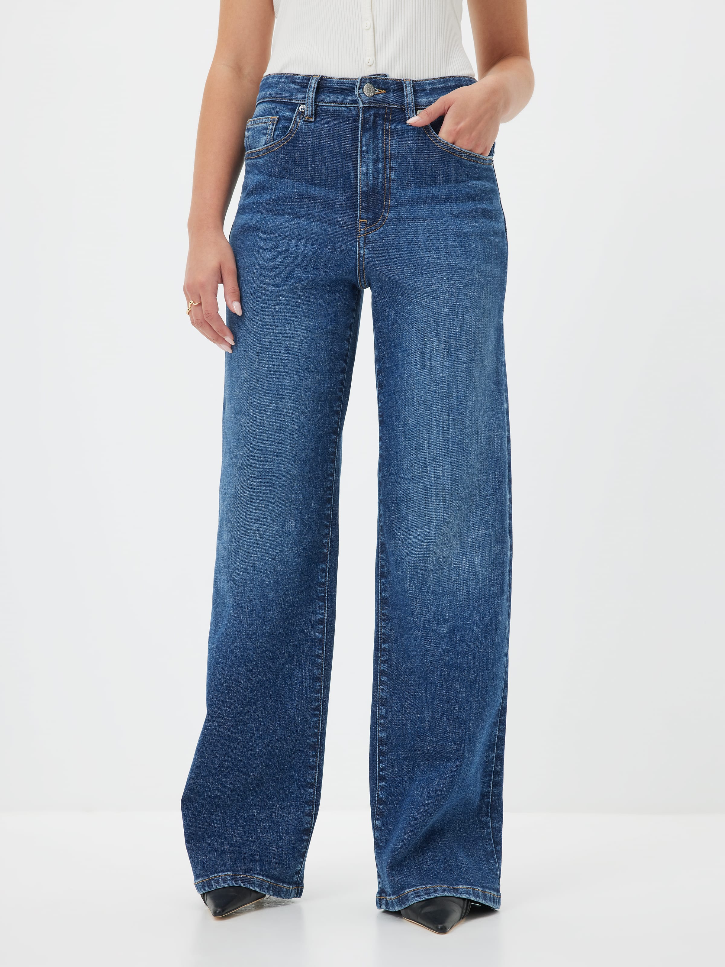 Originals High Rise Relaxed Wide Leg Jean