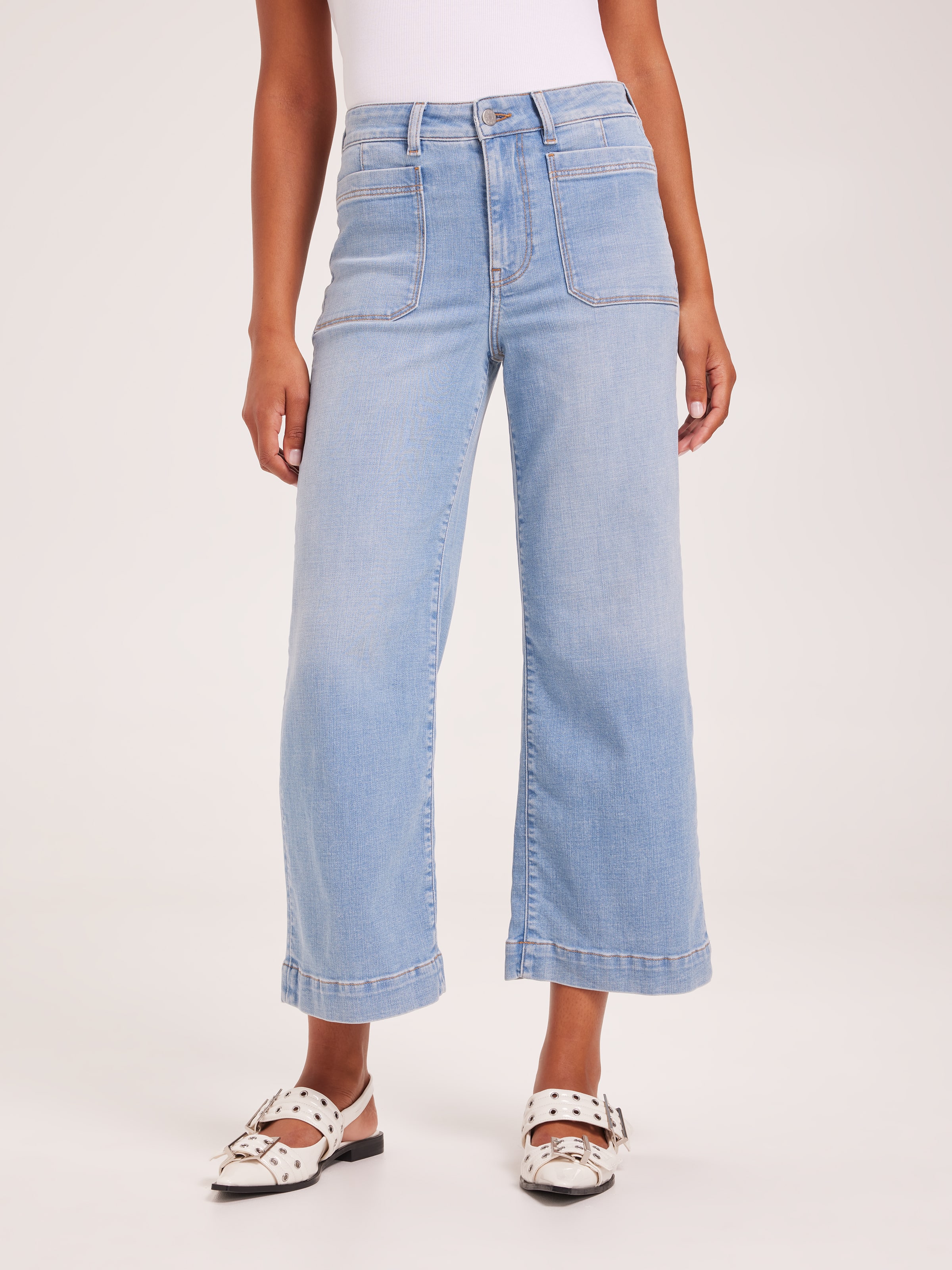 Originals High Rise Wide Ankle Jean