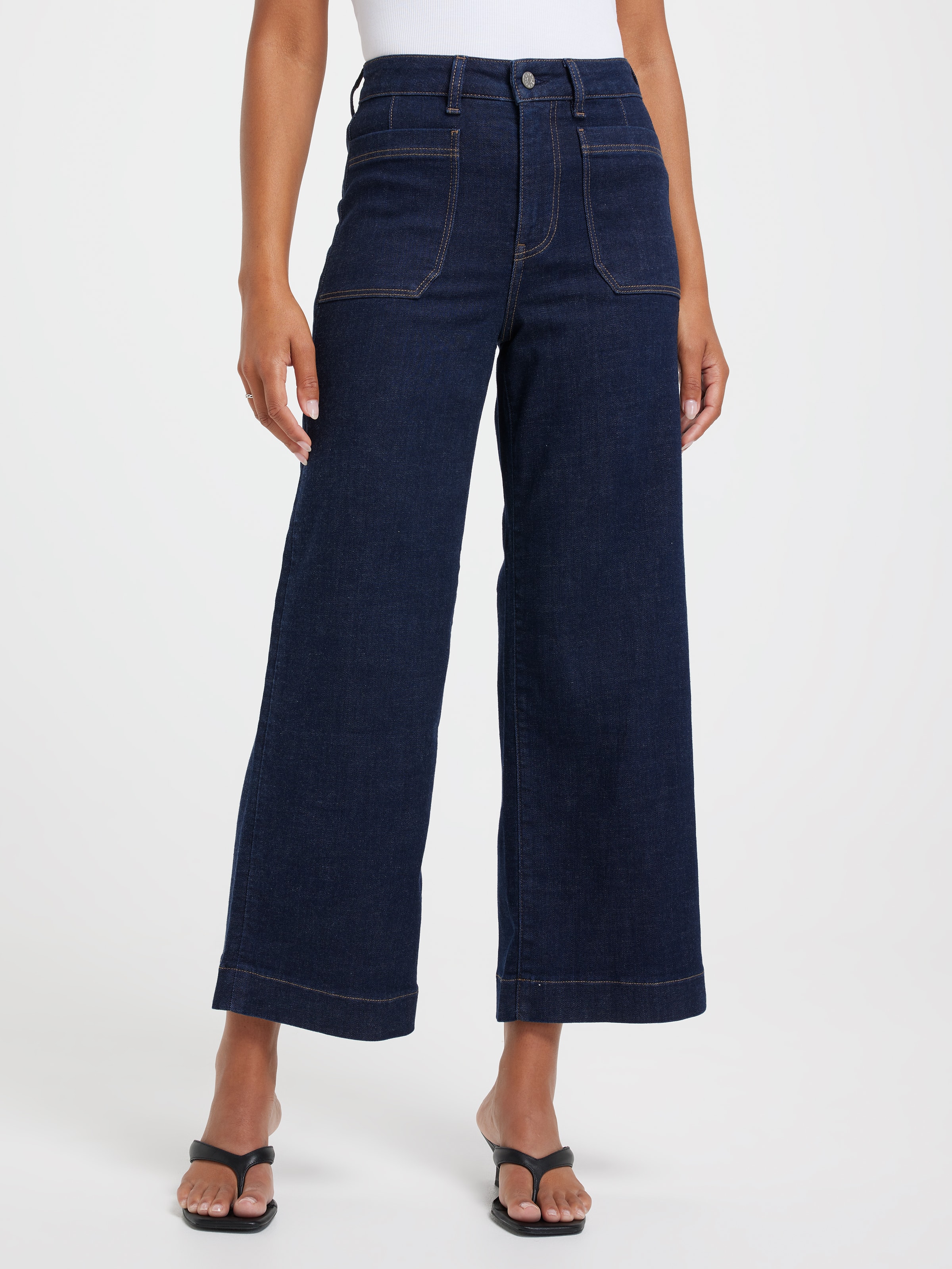 Originals High Rise Wide Ankle Jean