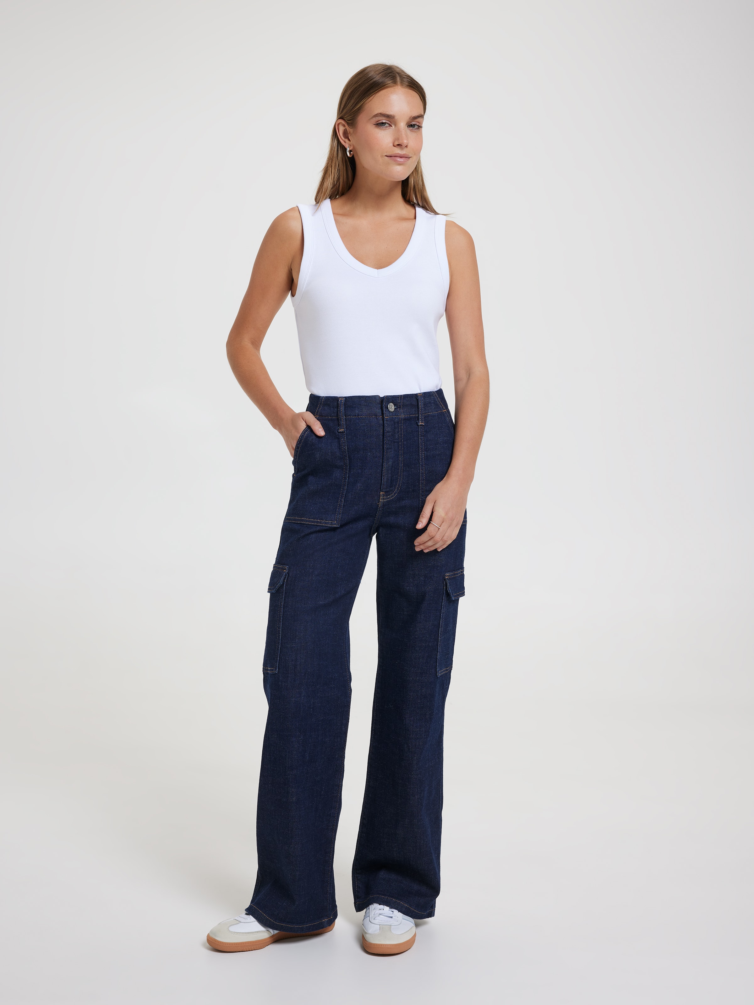 Originals High Rise Wide Leg Cargo