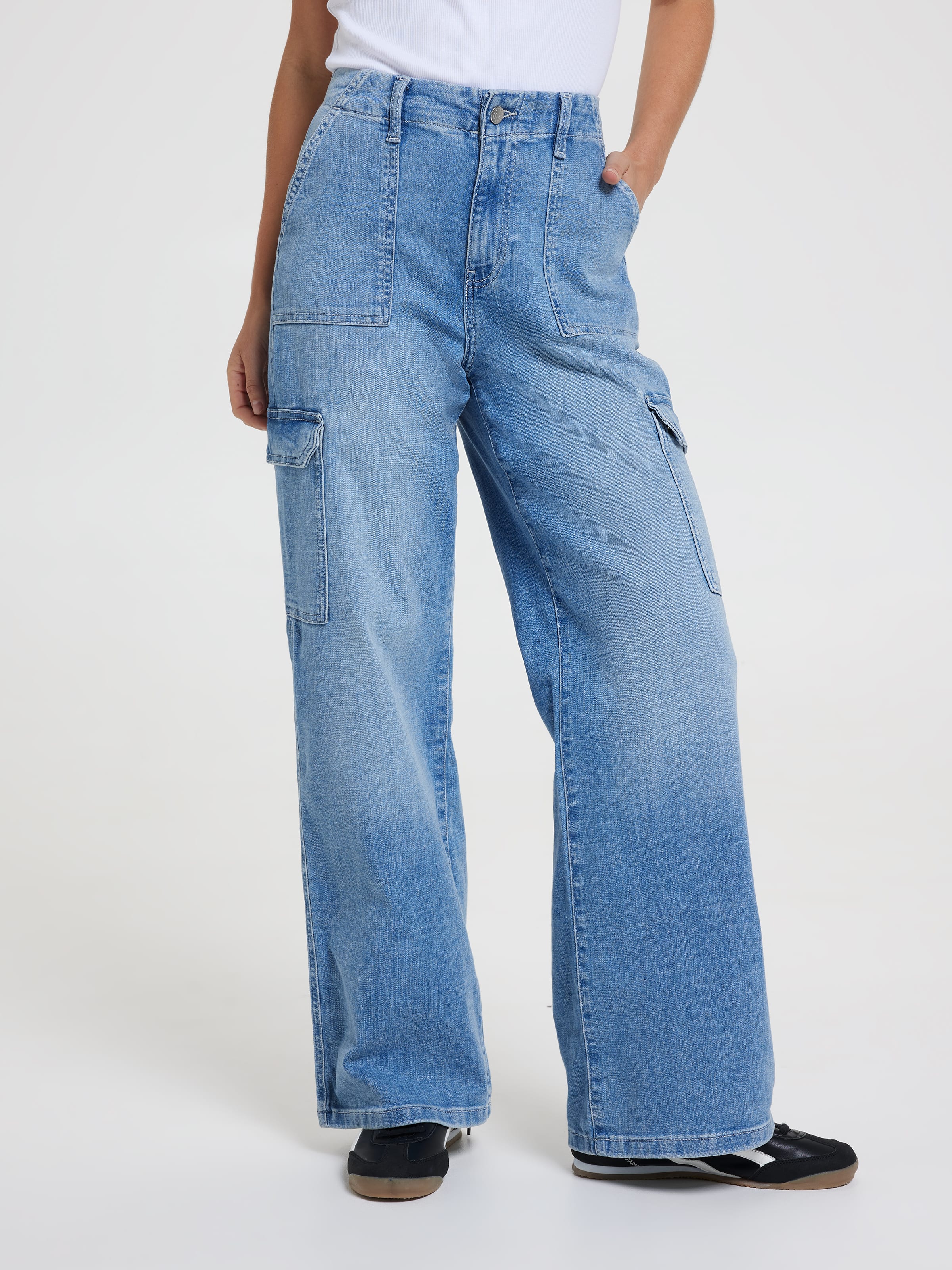 Originals High Rise Wide Leg Cargo