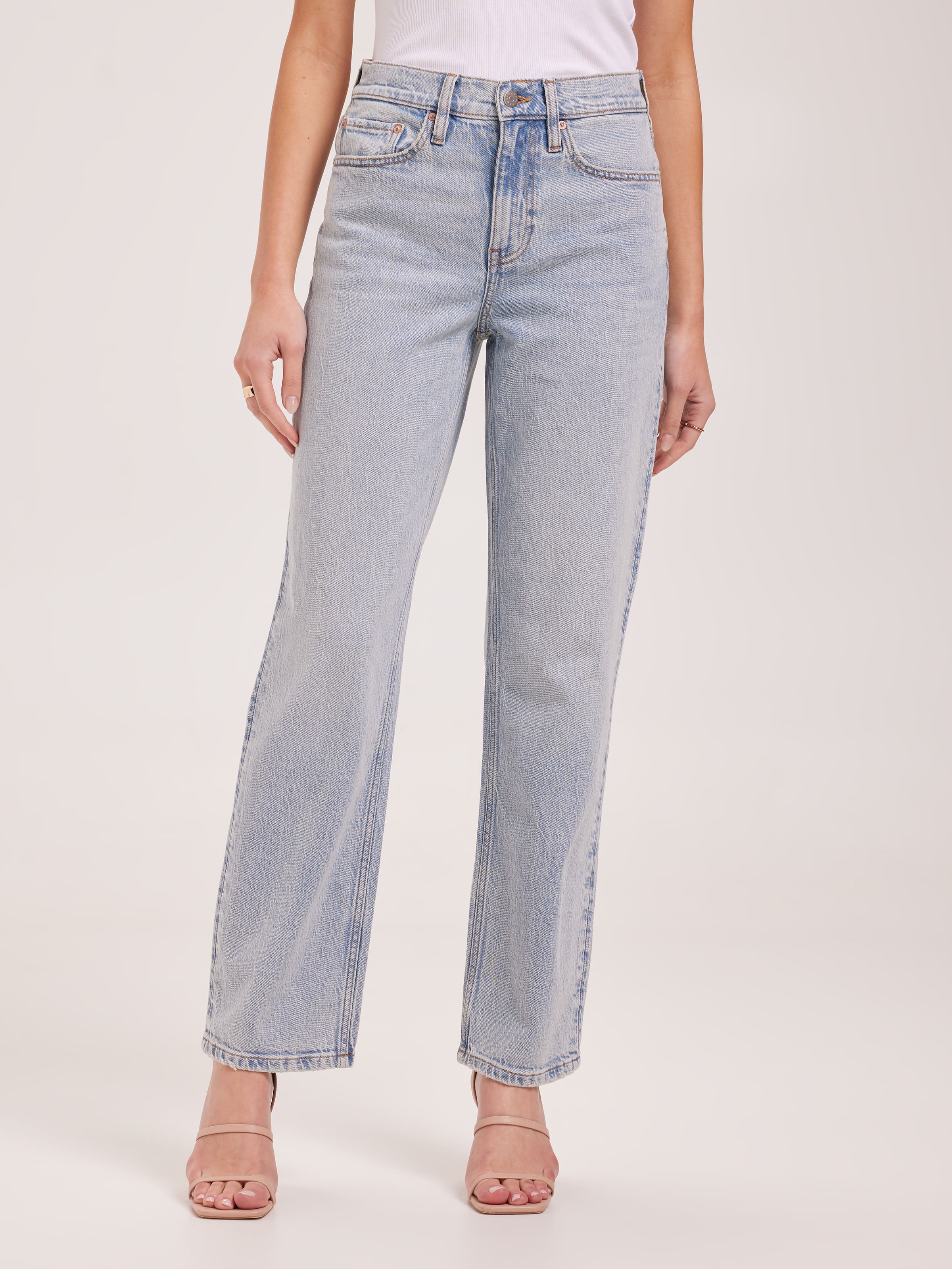 Originals High Rise Loose Straight Jean