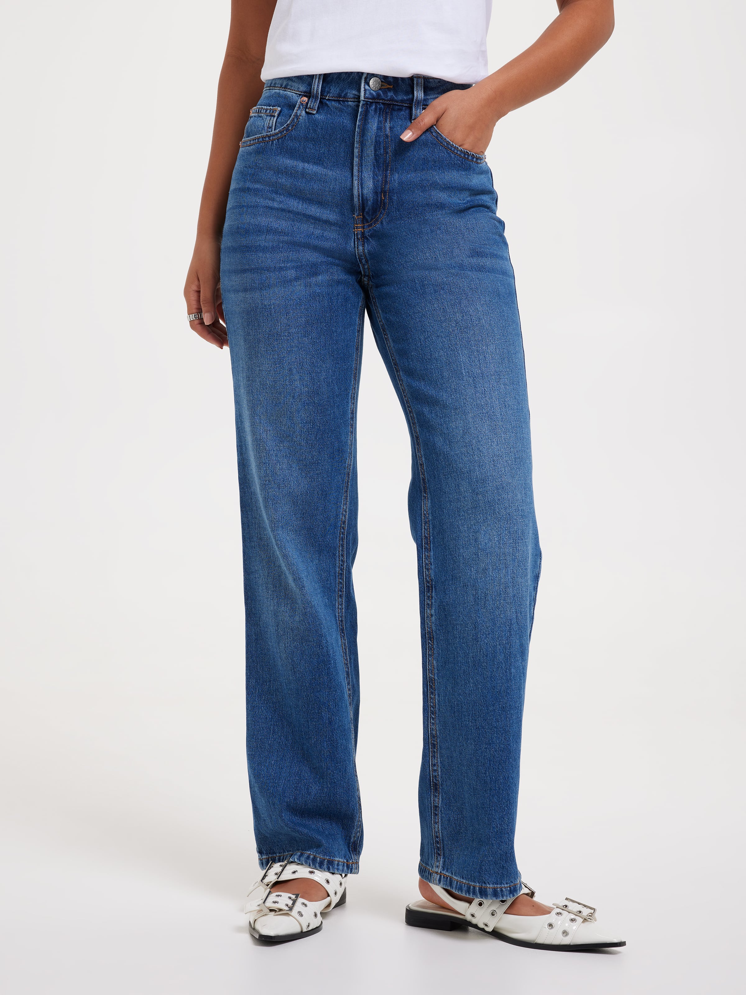 Originals Jules Relaxed Straight Jean