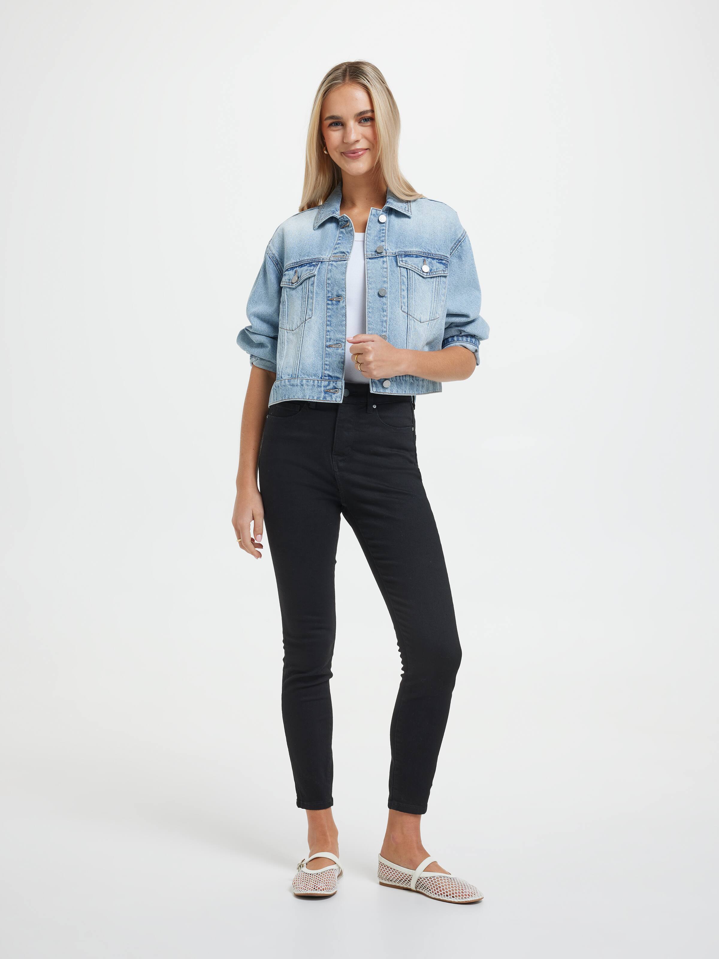 Reformed Sky High Skinny Ankle Jean