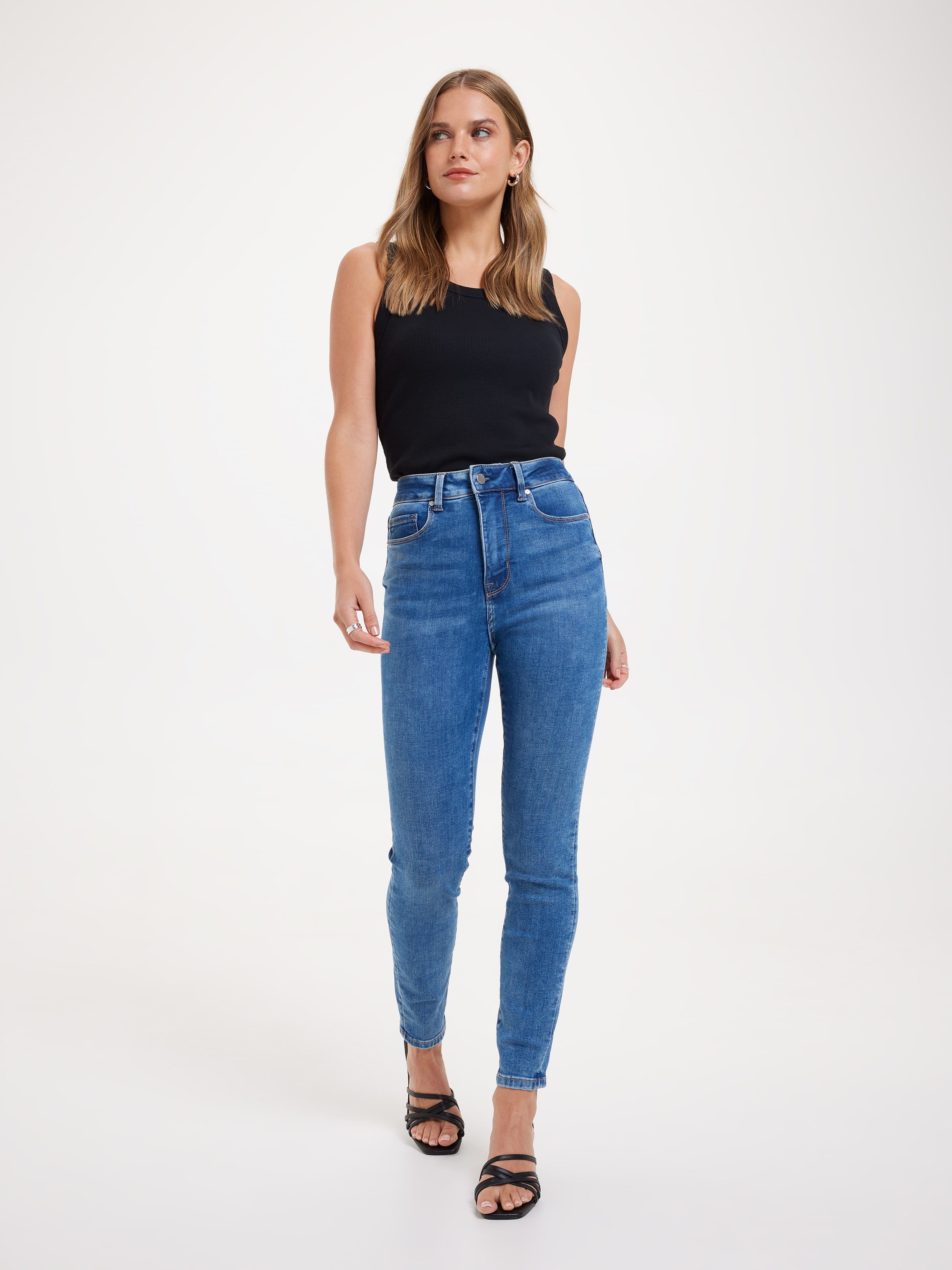 Reformed Sky High Skinny Ankle Jean