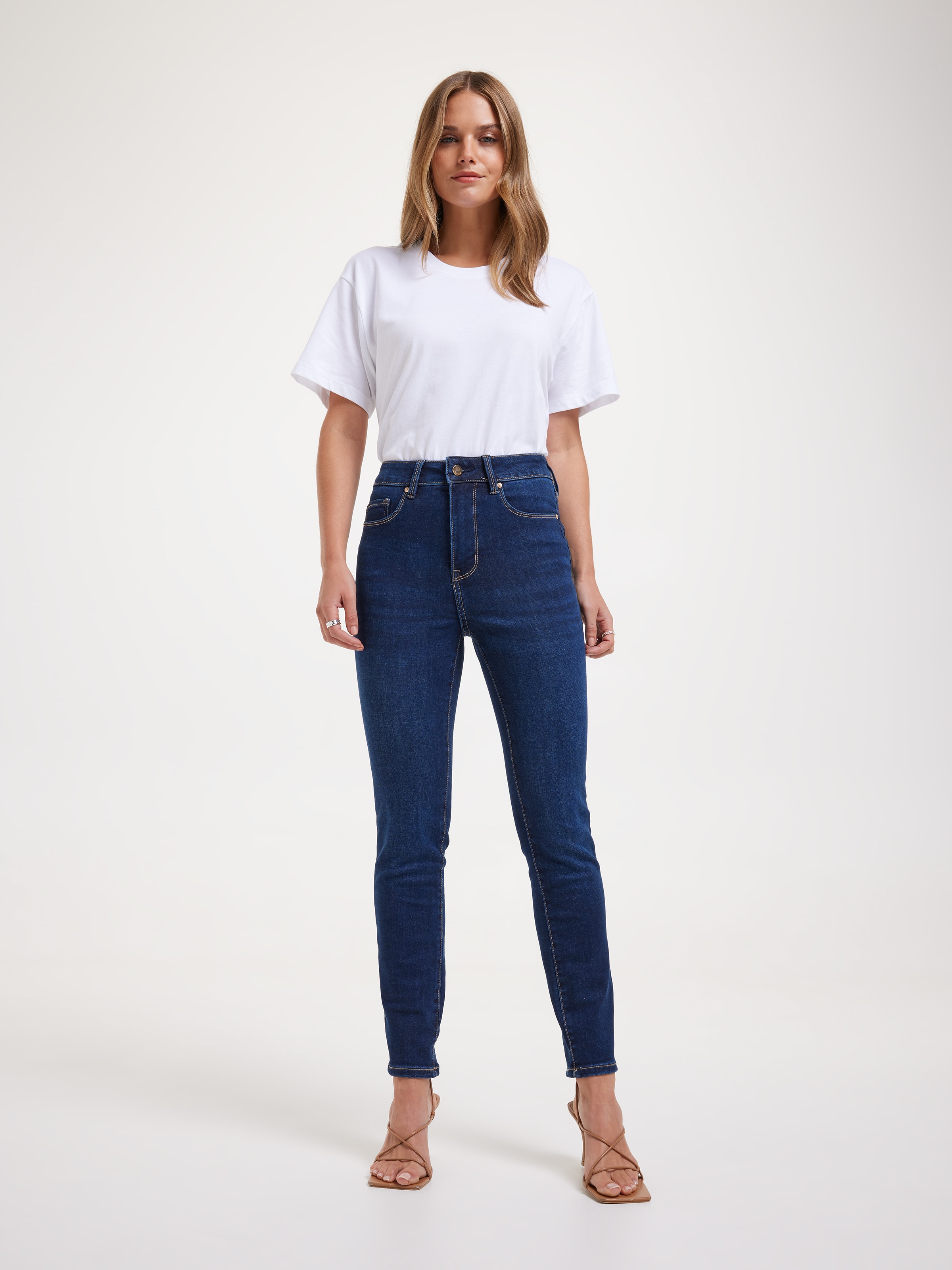 Reformed Sky High Skinny Ankle Jean