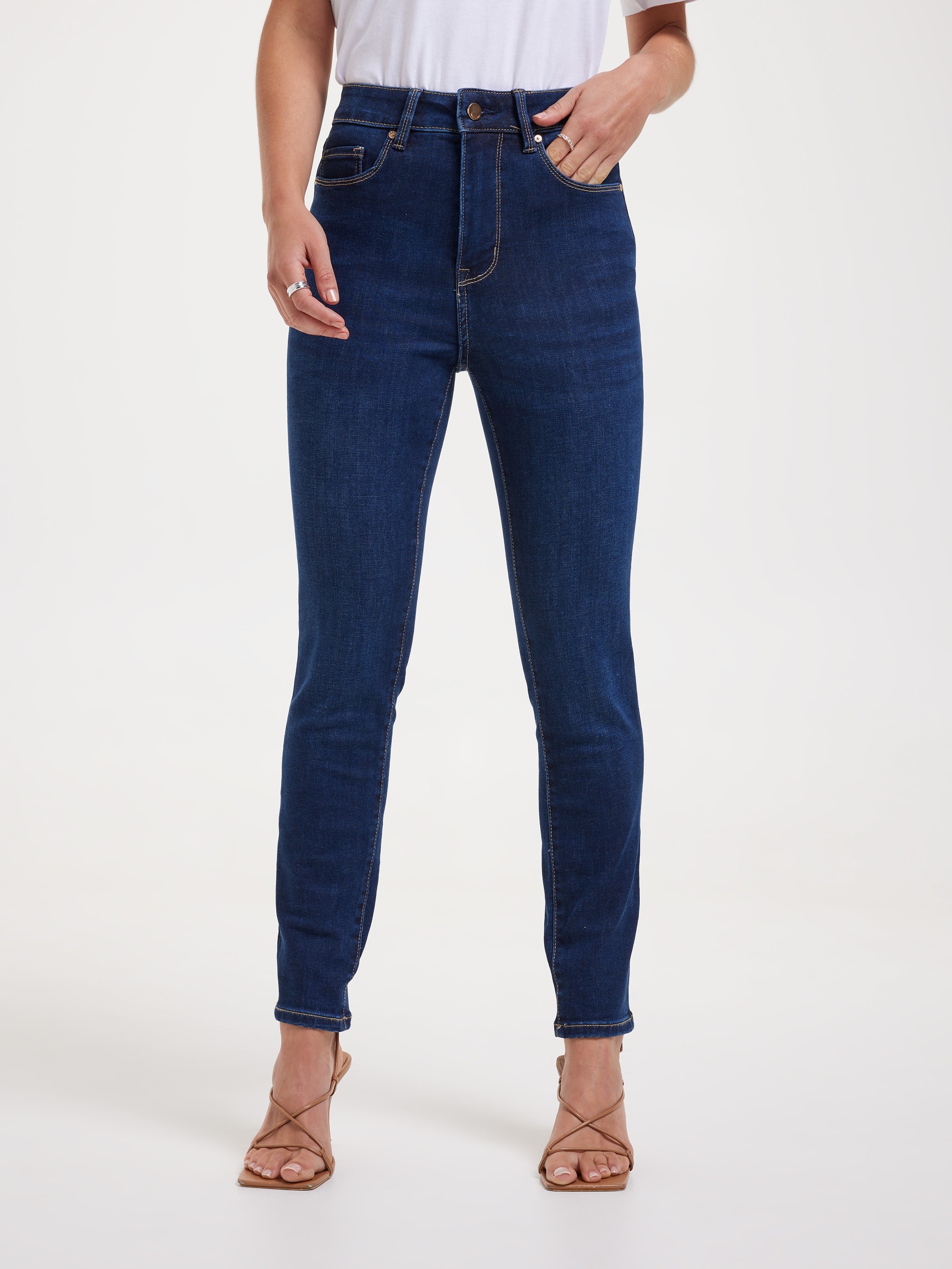Reformed Sky High Skinny Ankle Jean