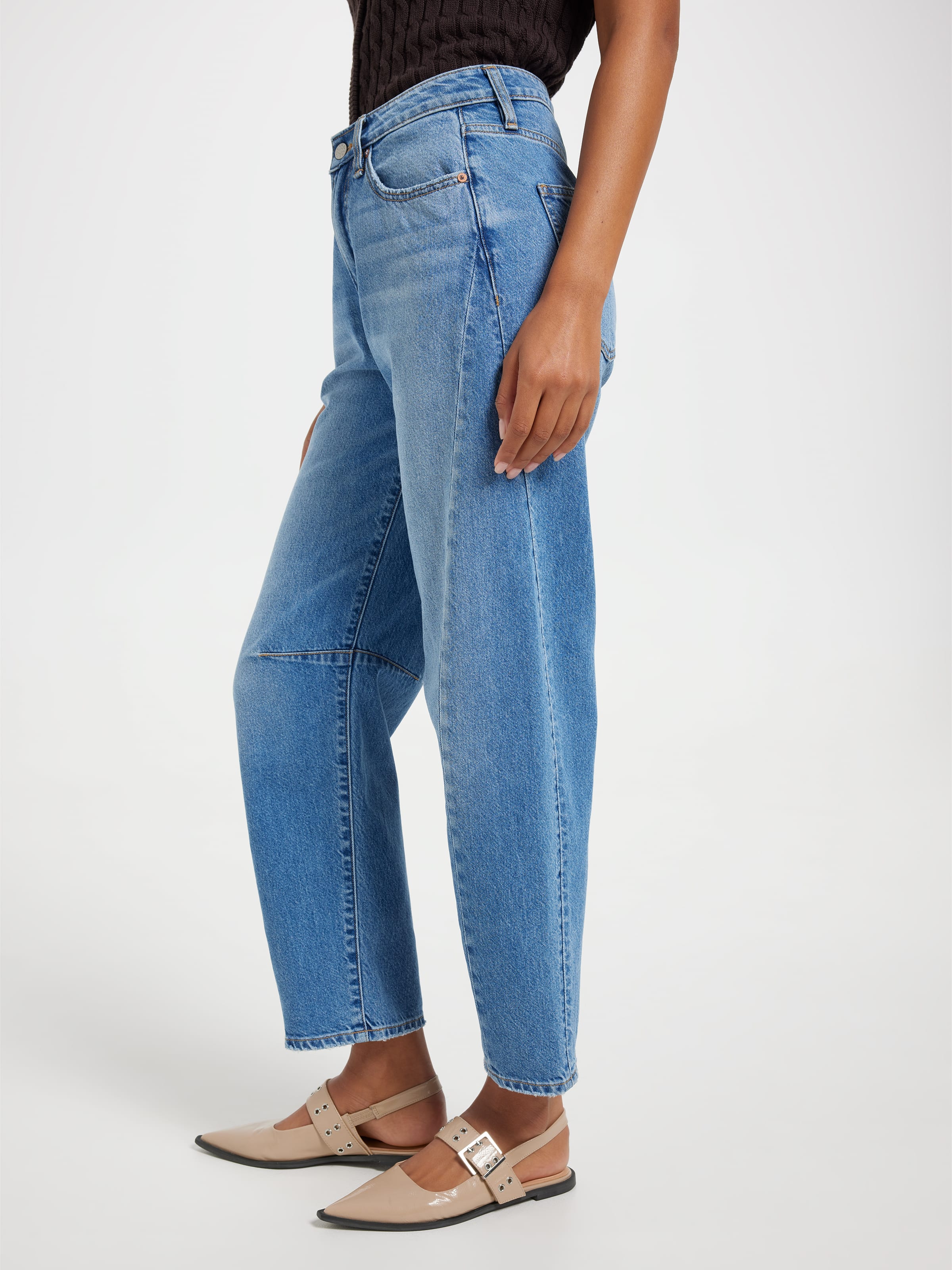 Originals Darted Barrel Leg Jean