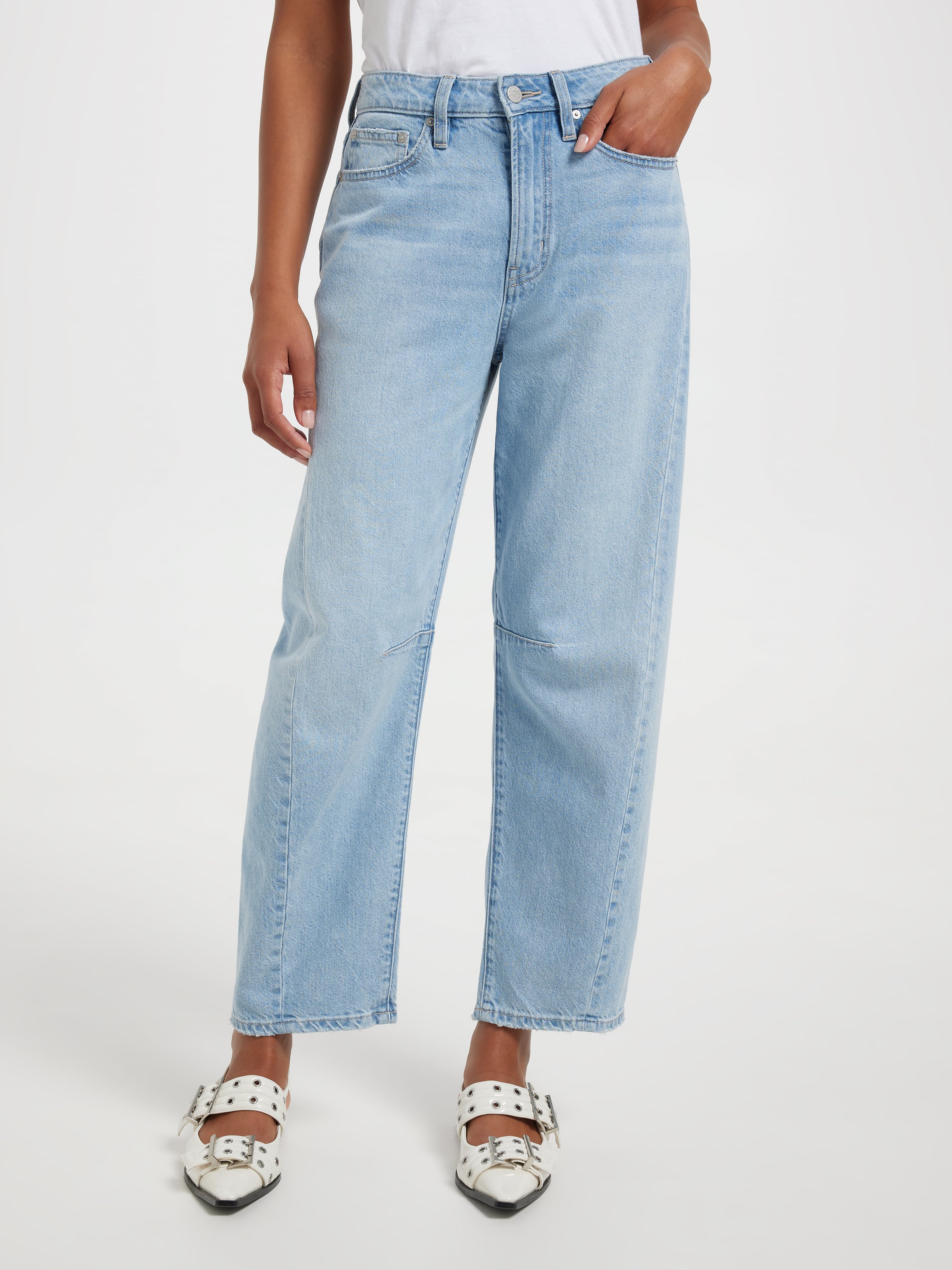 Originals Darted Barrel Leg Jean