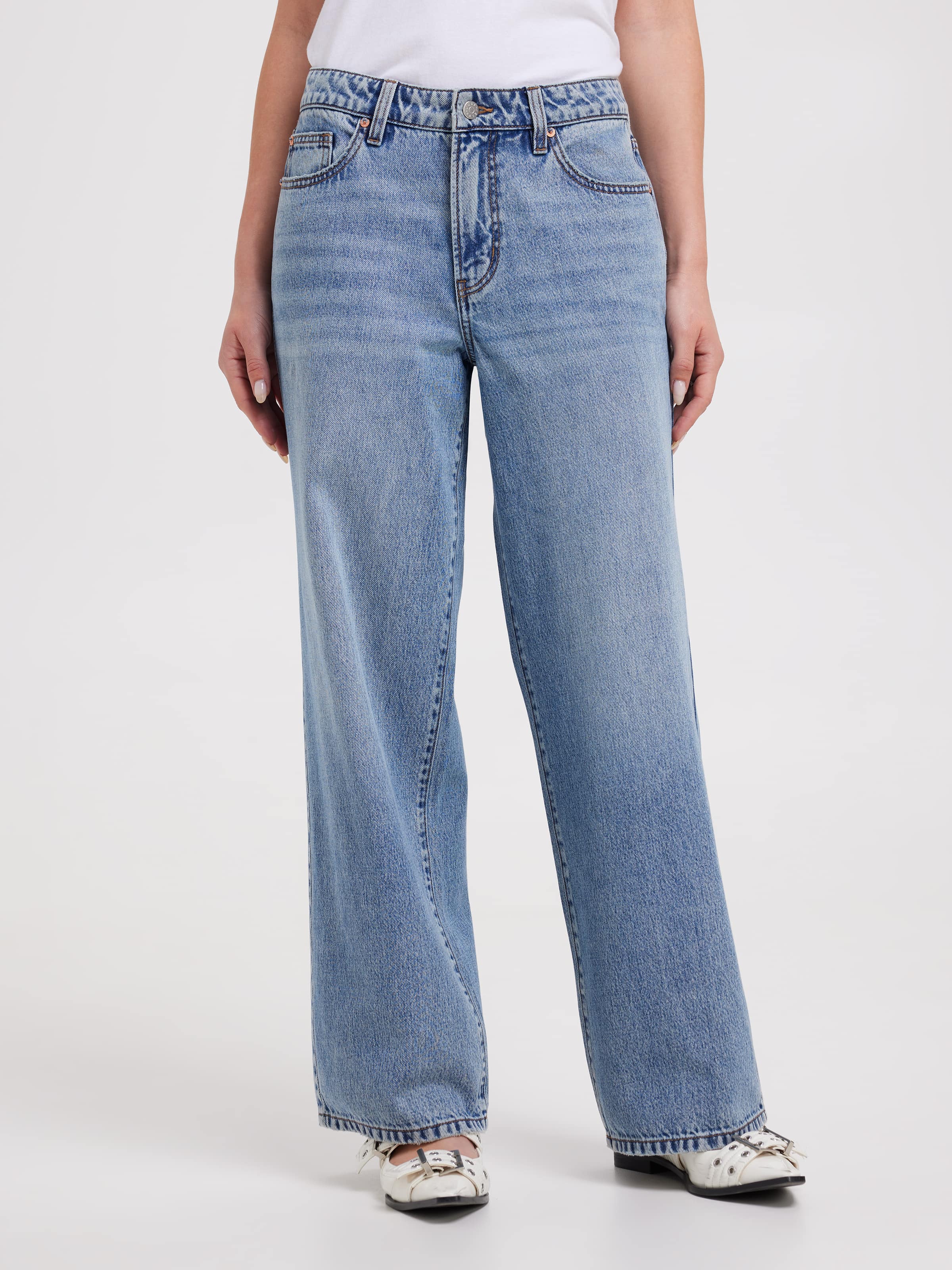 Originals Mid Rise Baggy Jean
